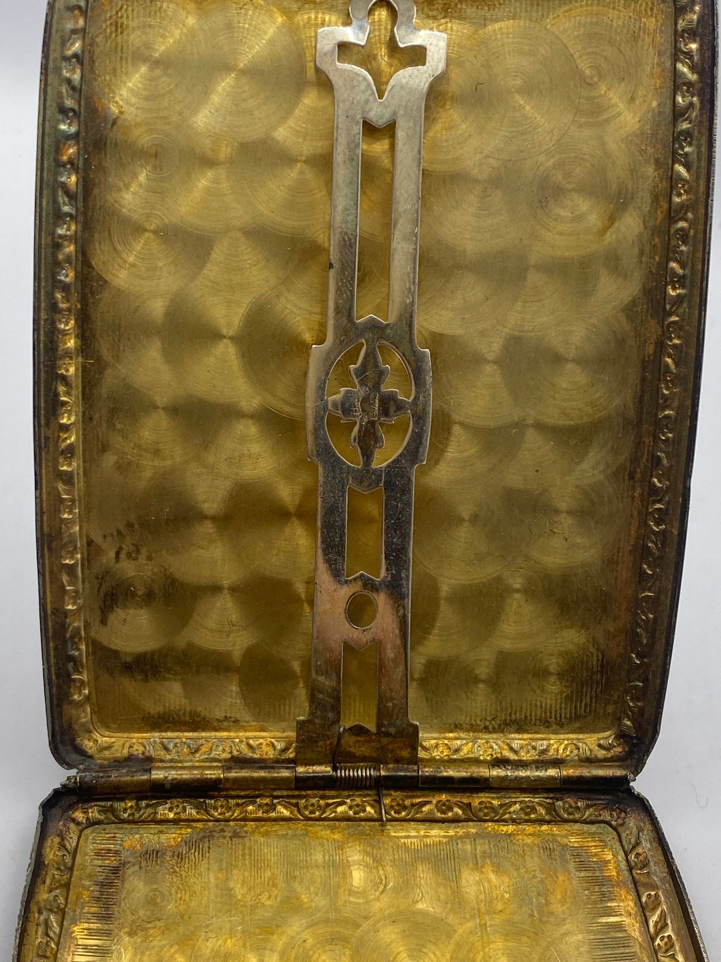 Vintage sterling silver 925 antique cigarette box