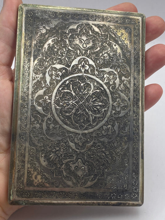 Vintage sterling silver 925 antique cigarette box