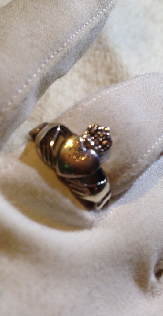 Vintage 925 Sterling Silver Cladaugh Ring