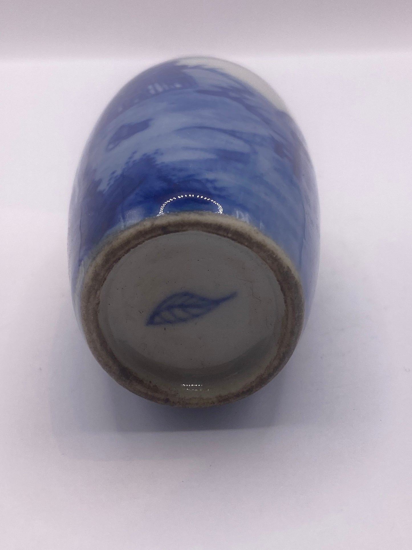 Vintage Dragon Bottle Snuff Perfume Flask Hand Painted Porcelain