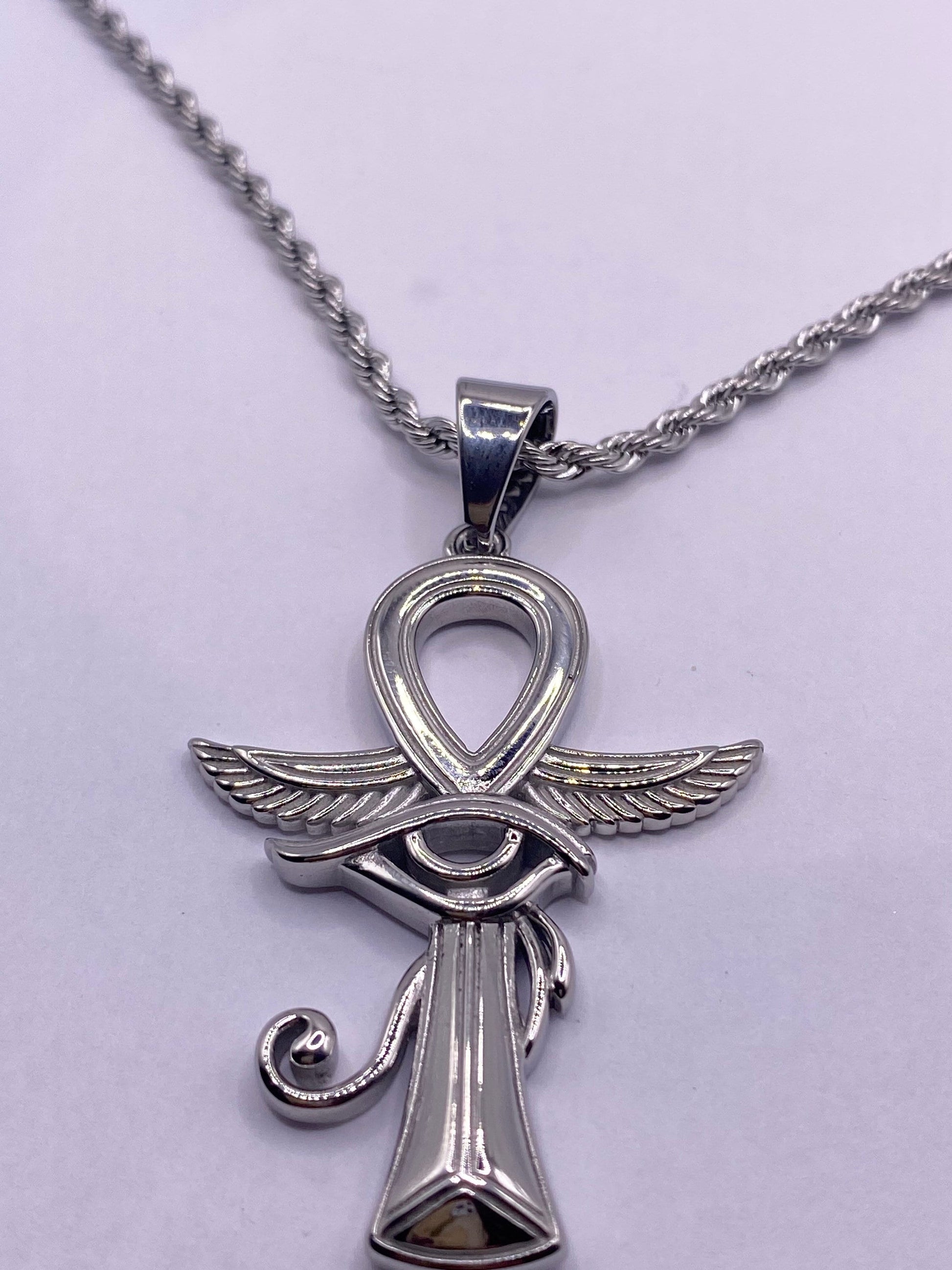 Egyptian Ankh Pendant Choker