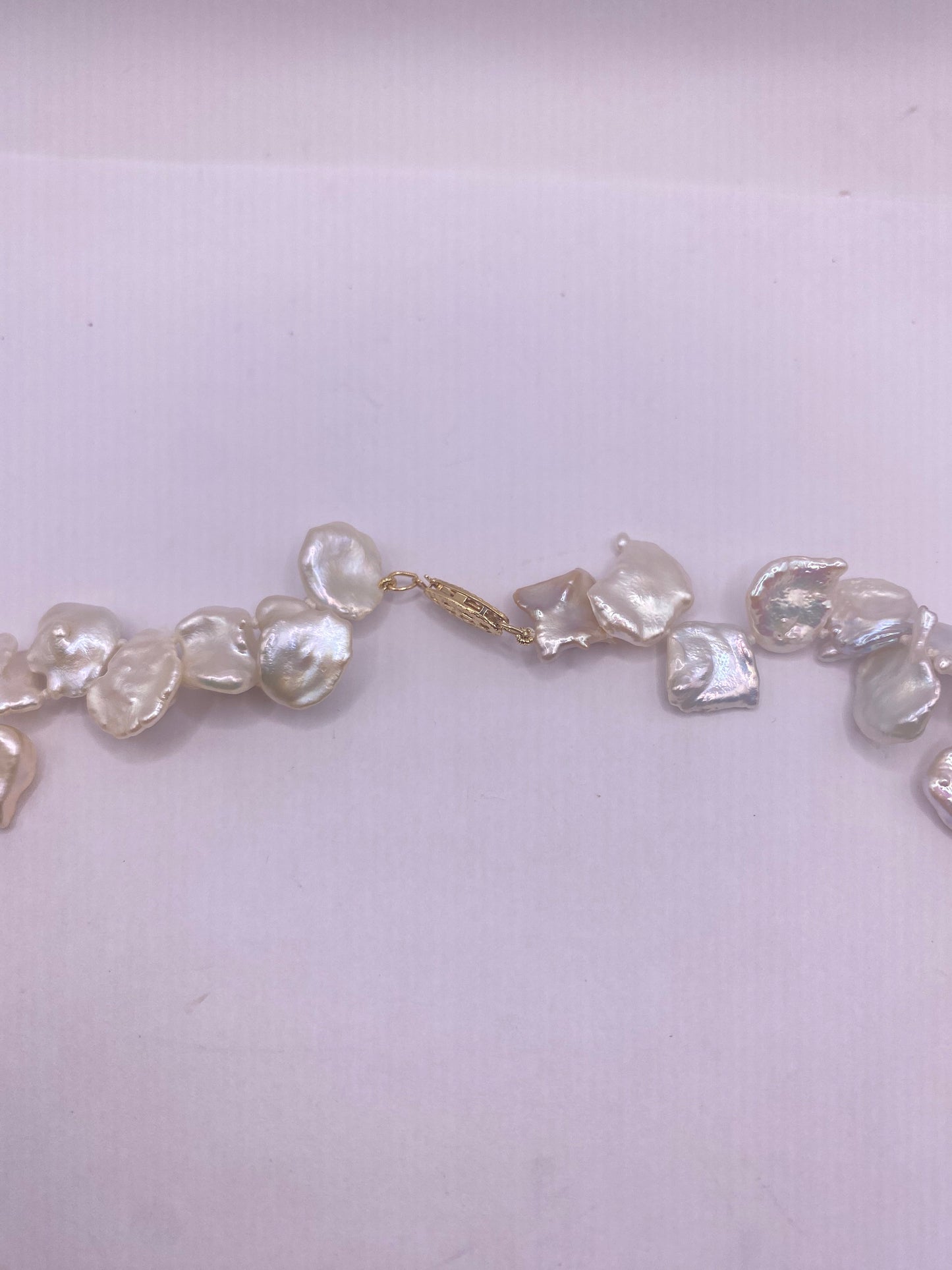 Vintage White Pearl 18 inch Necklace