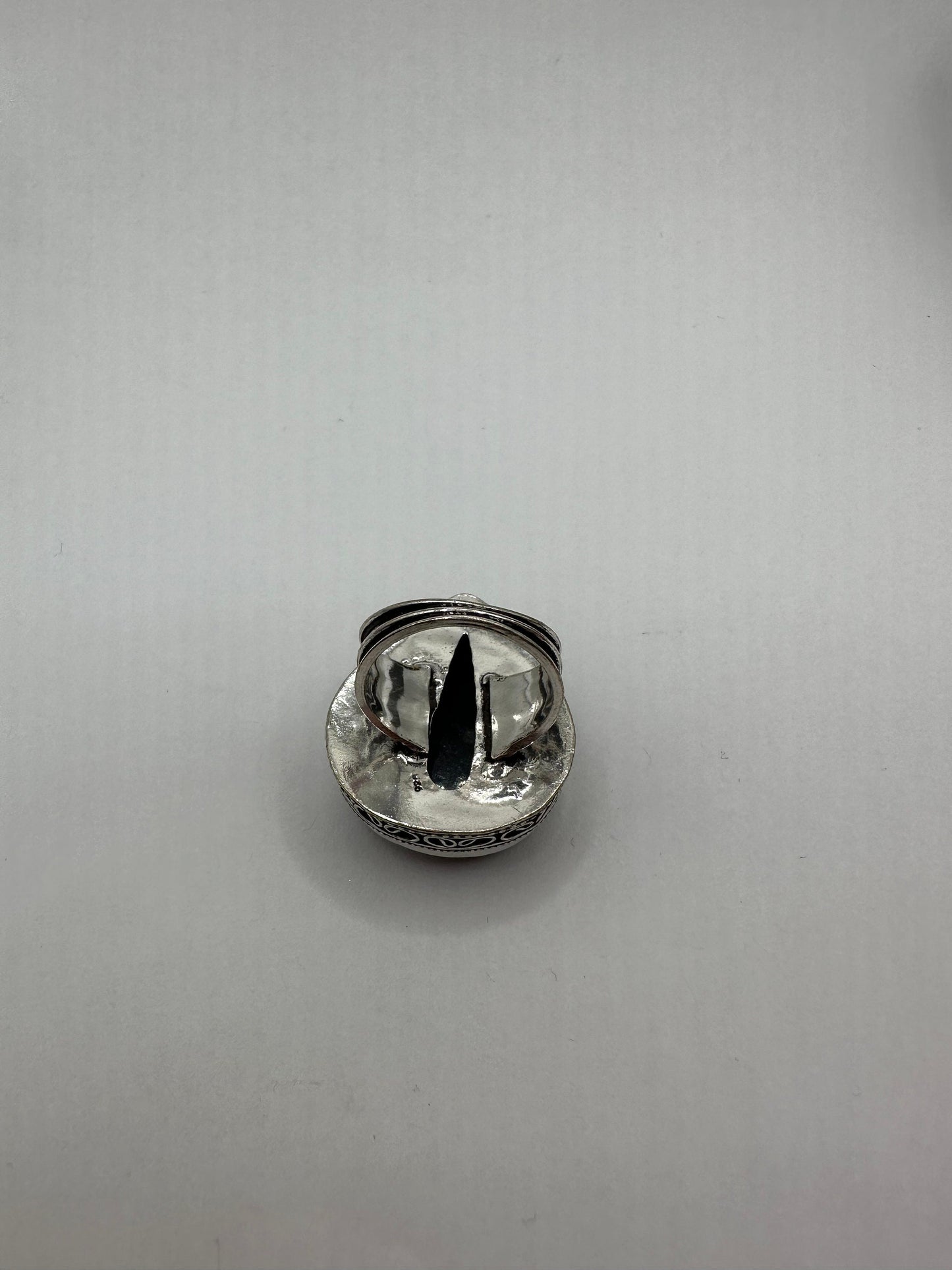 Vintage Blue Genuine Lapis Lazuli Cocktail Ring