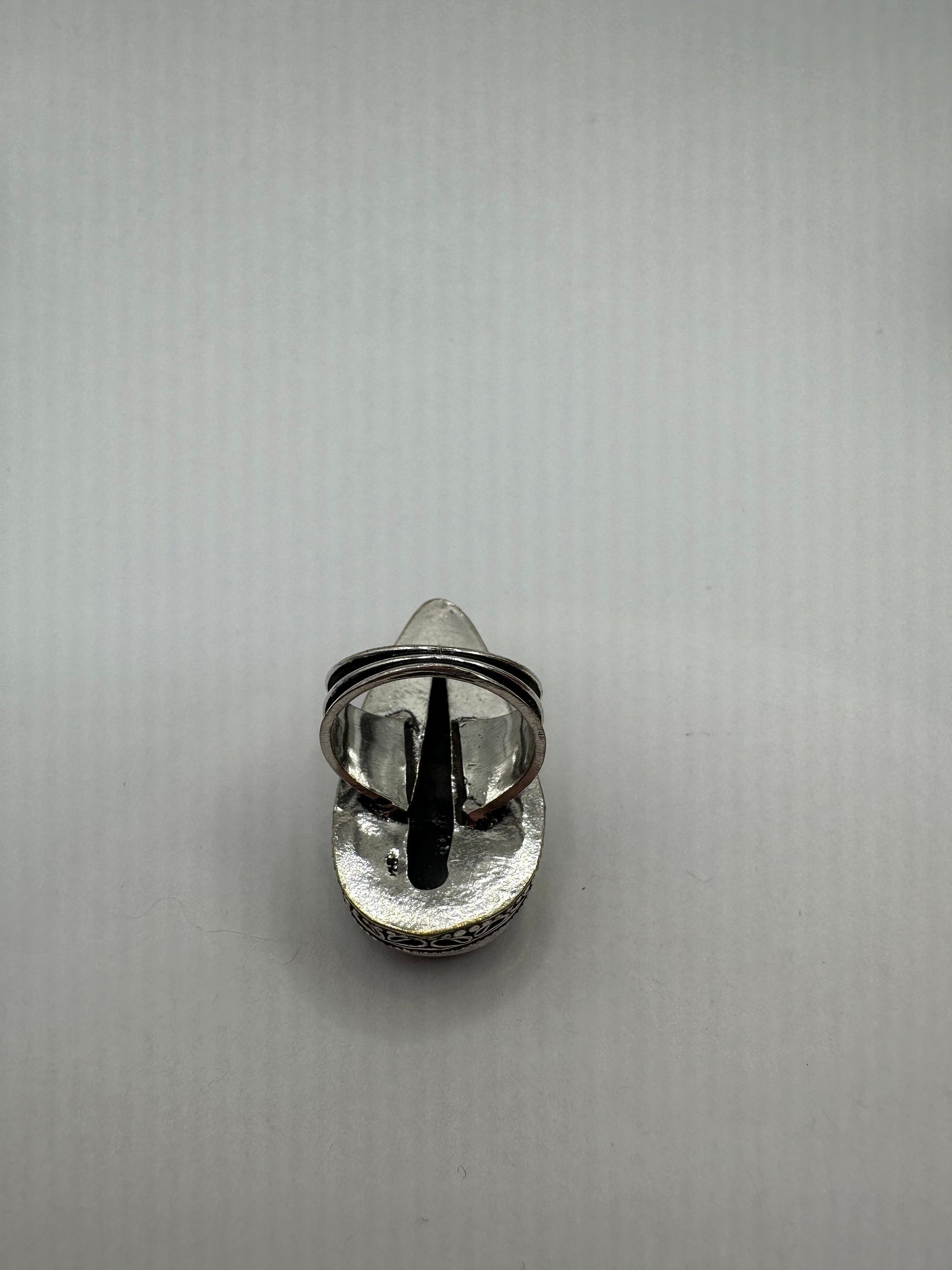 Vintage Blue Genuine Lapis Lazuli Cocktail Ring