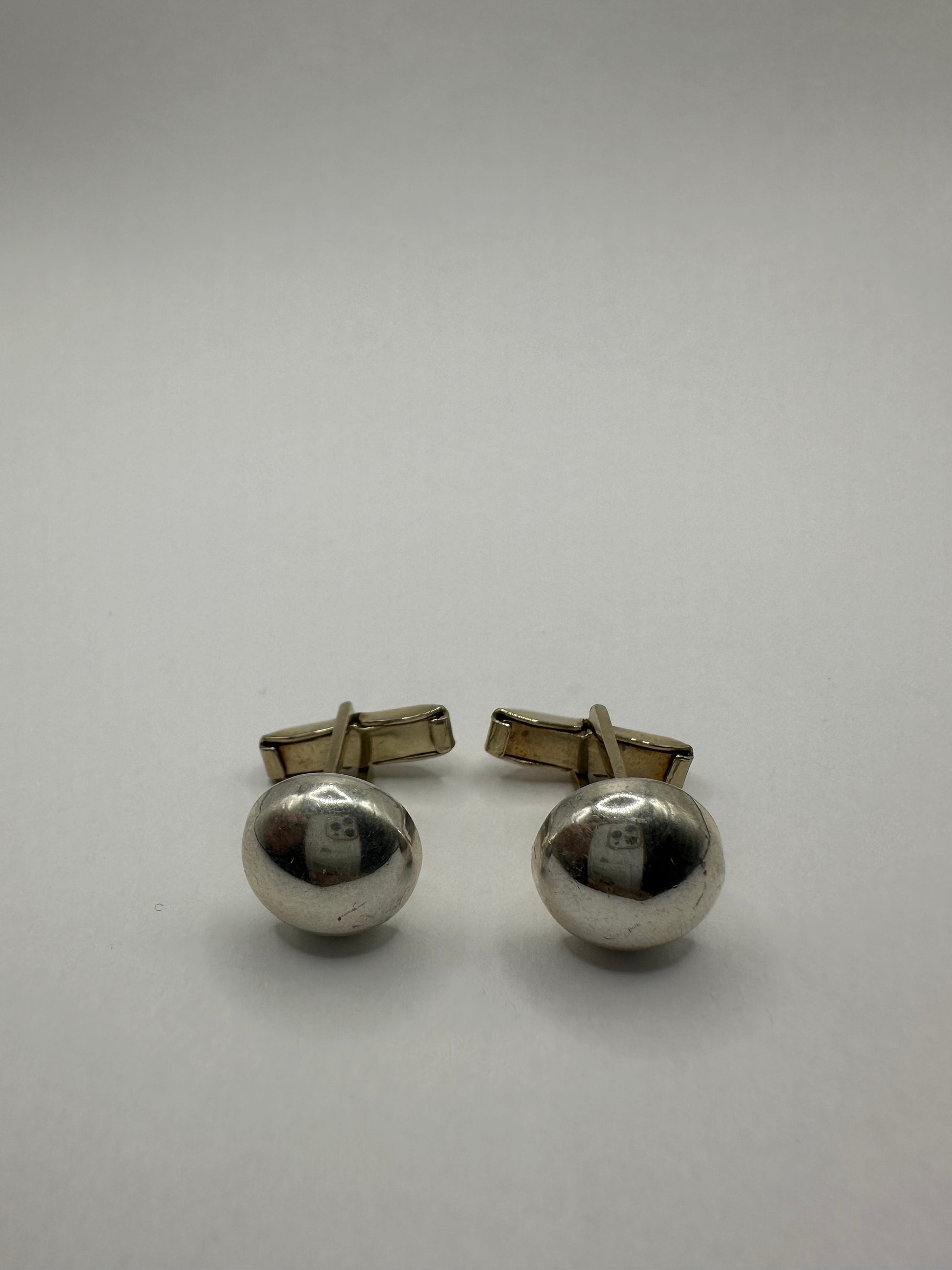 Vintage Cuff Links 925 Sterling Silver