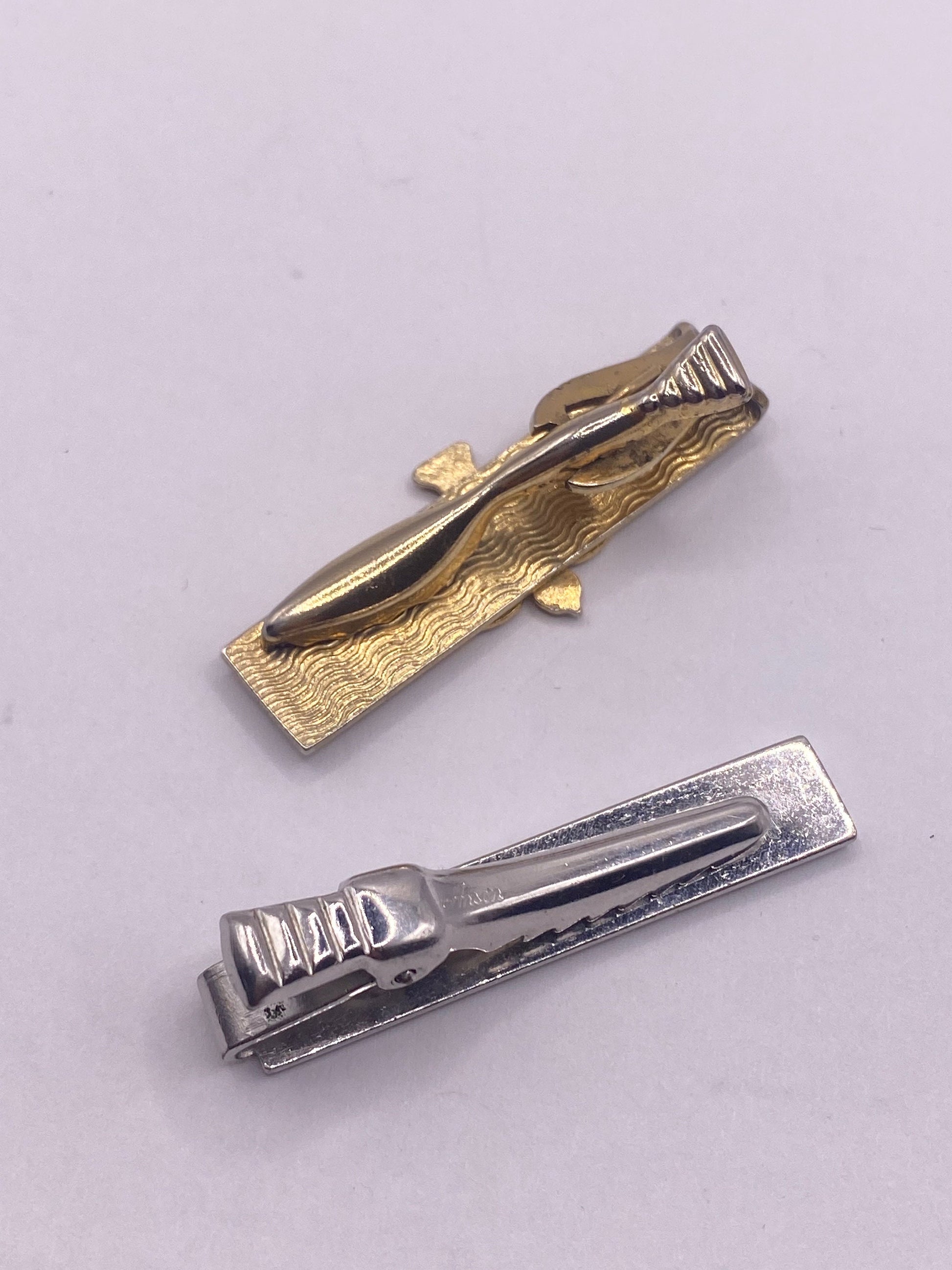 Vintage Pair of tie clips