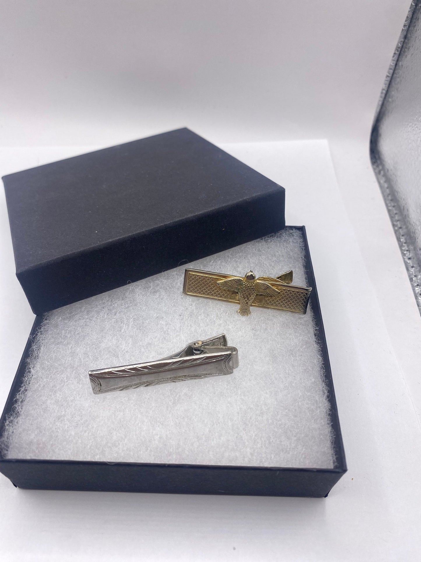 Vintage Pair of tie clips