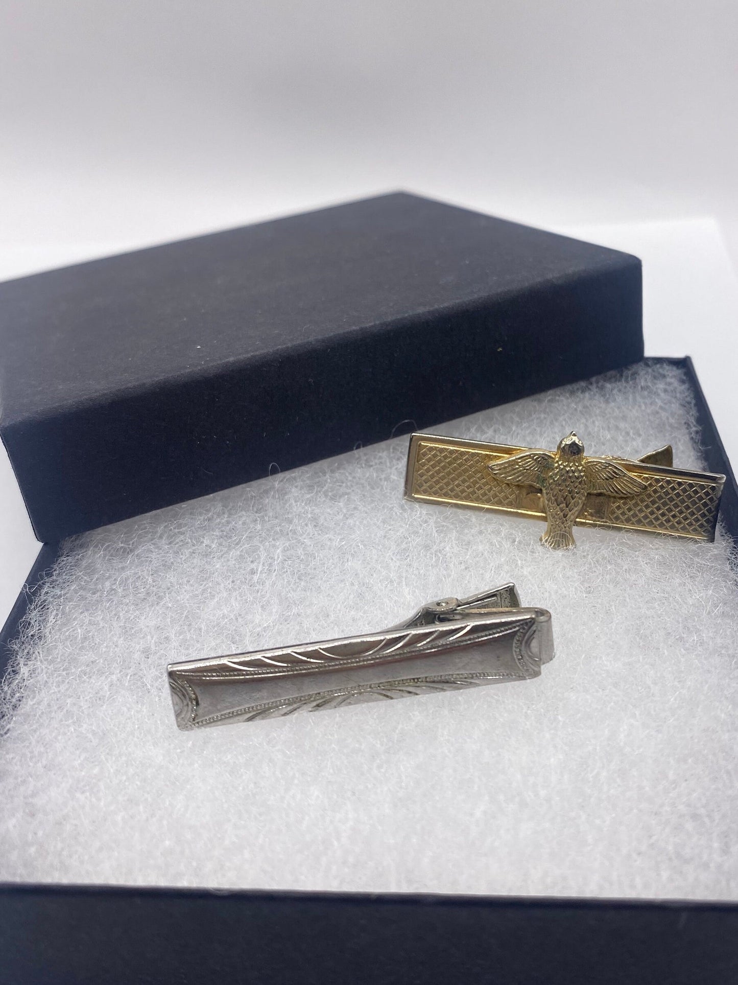 Vintage Pair of tie clips