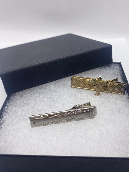 Vintage Pair of tie clips