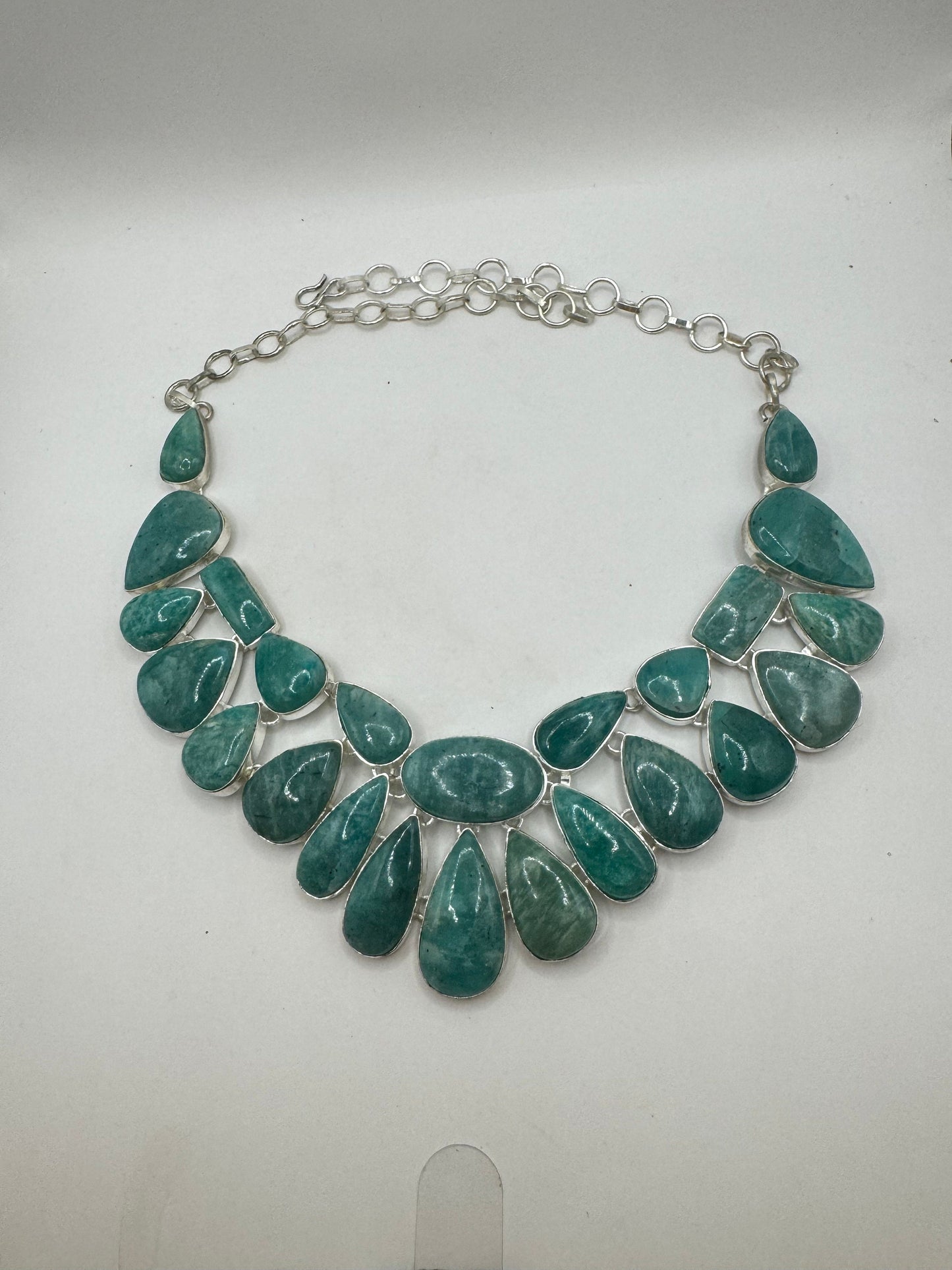 Vintage Blue Larimar Necklace Choker