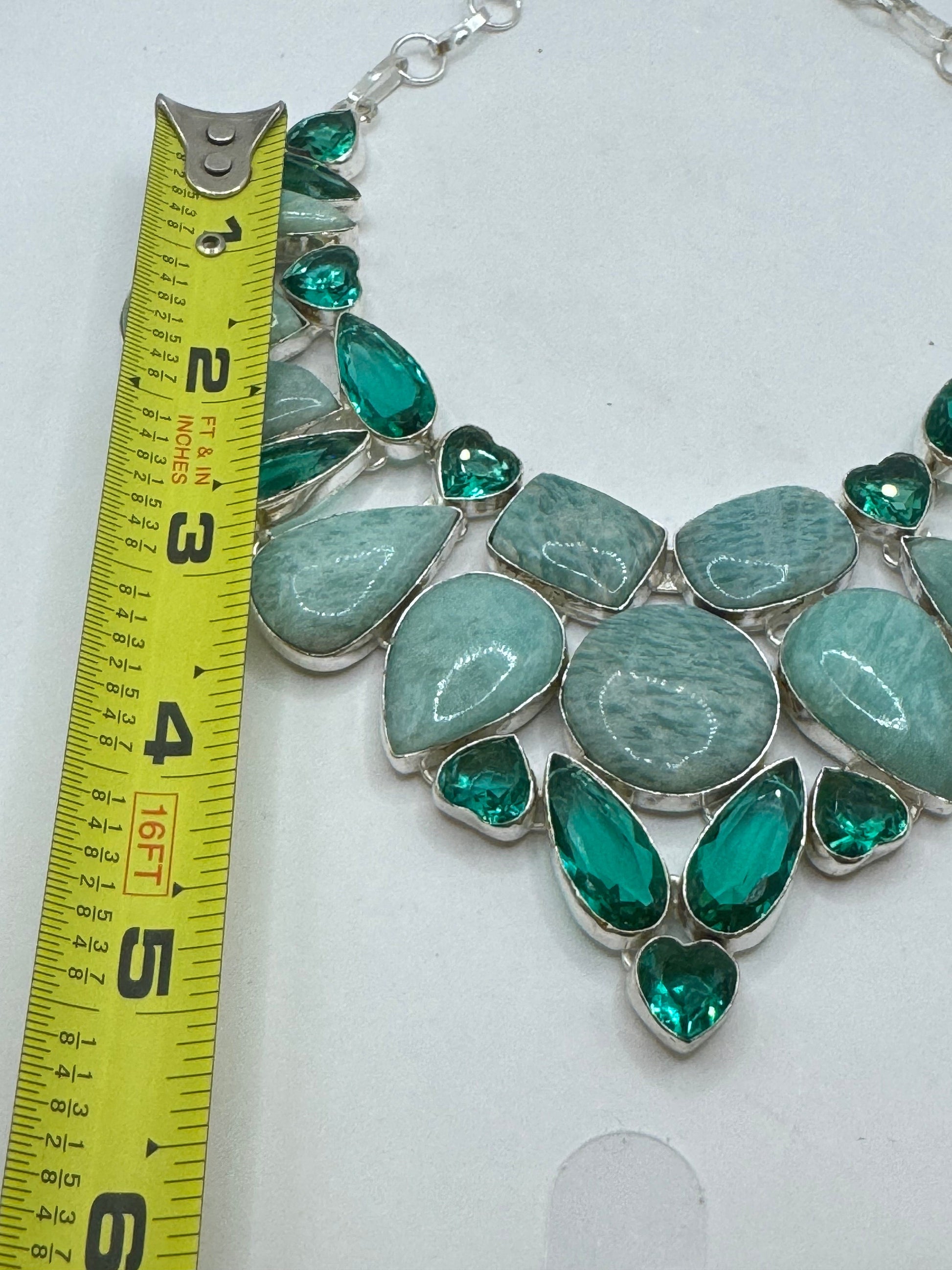 Vintage Blue Larimar Necklace Choker