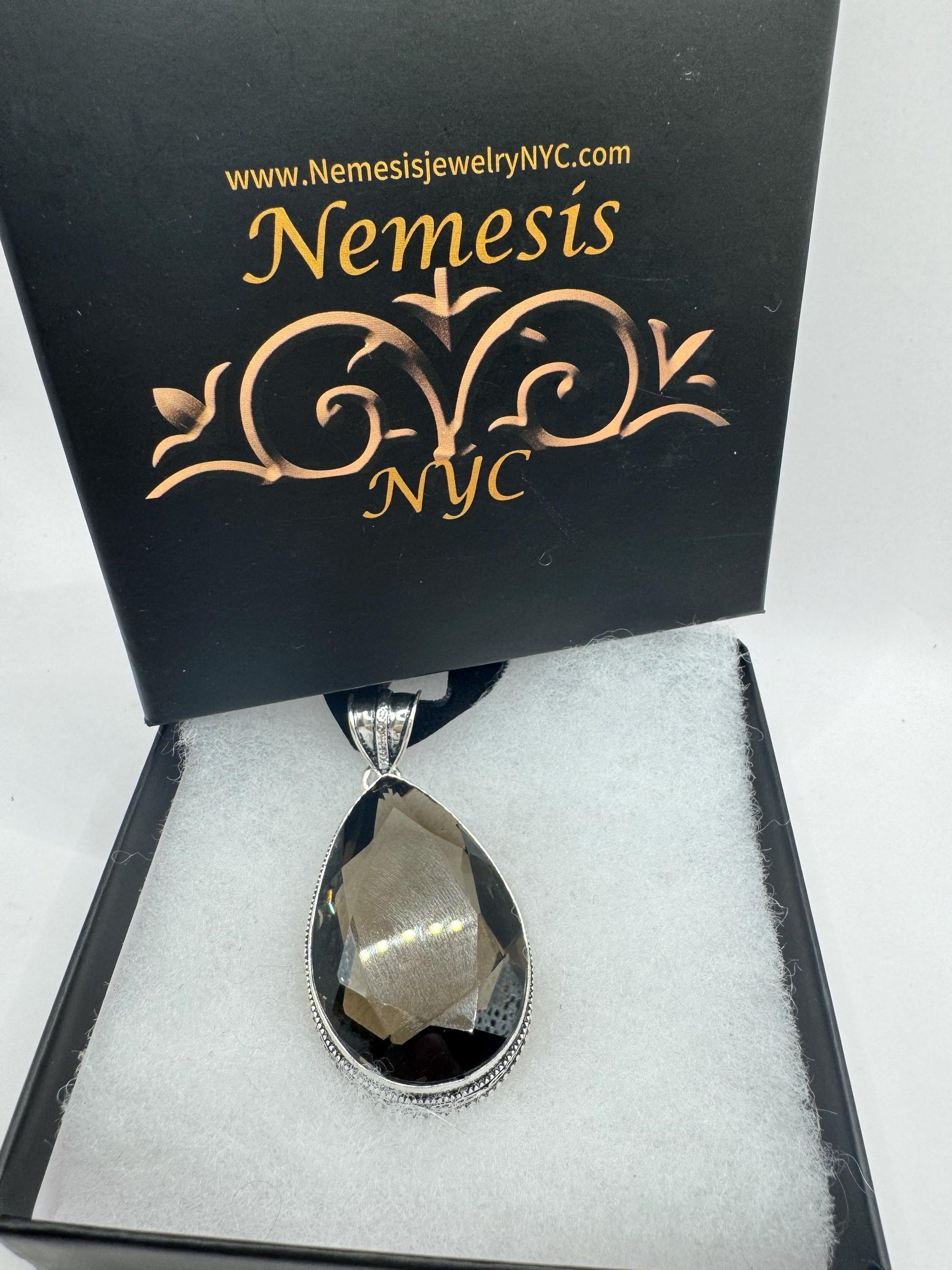 Vintage Smoky Topaz Necklace Choker