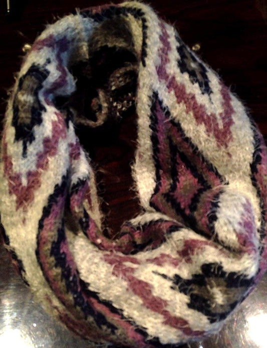 Cool Navajo Print Infinity Scarf