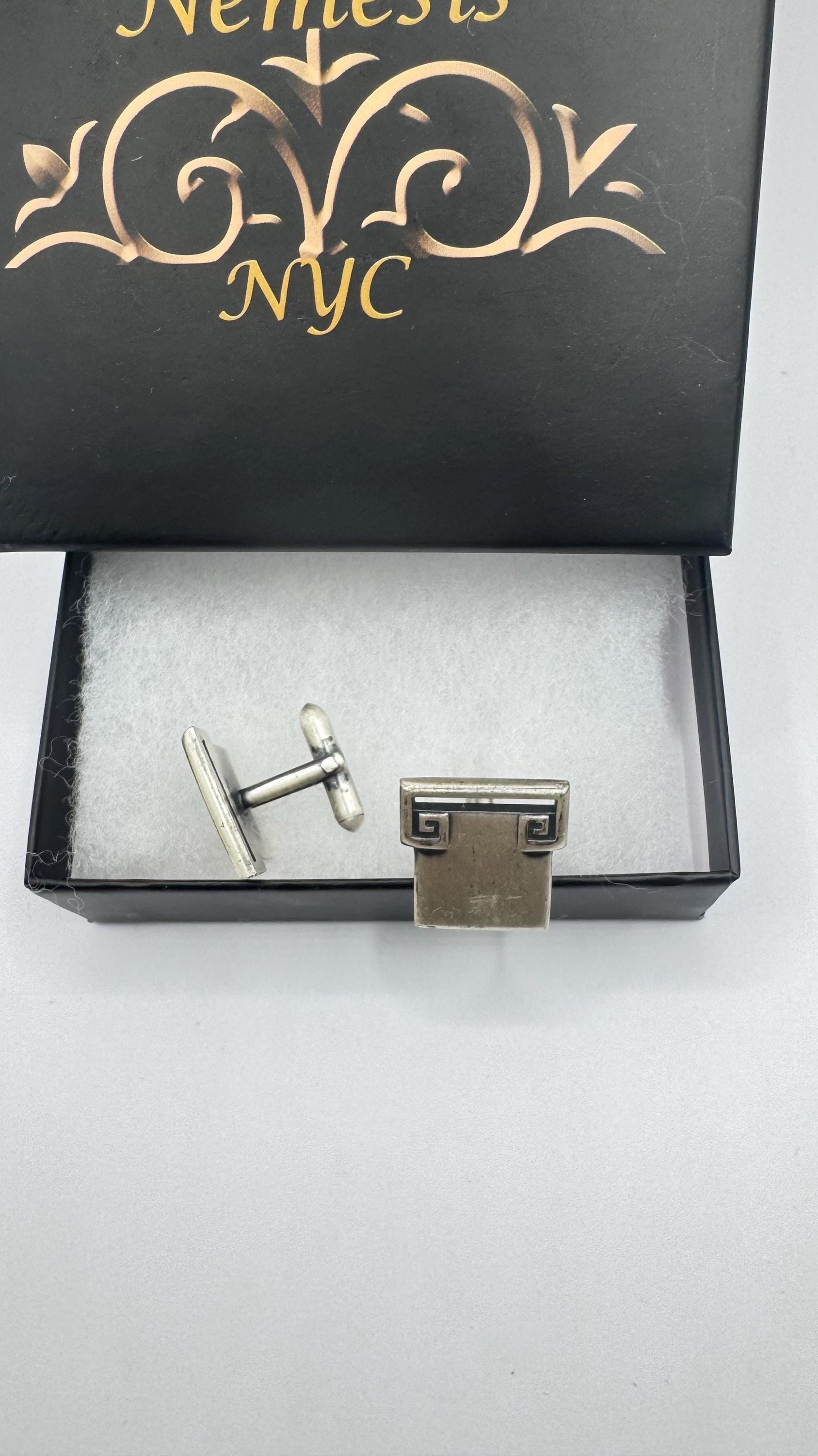 Vintage Golden Monogram Innitial Cuff Links