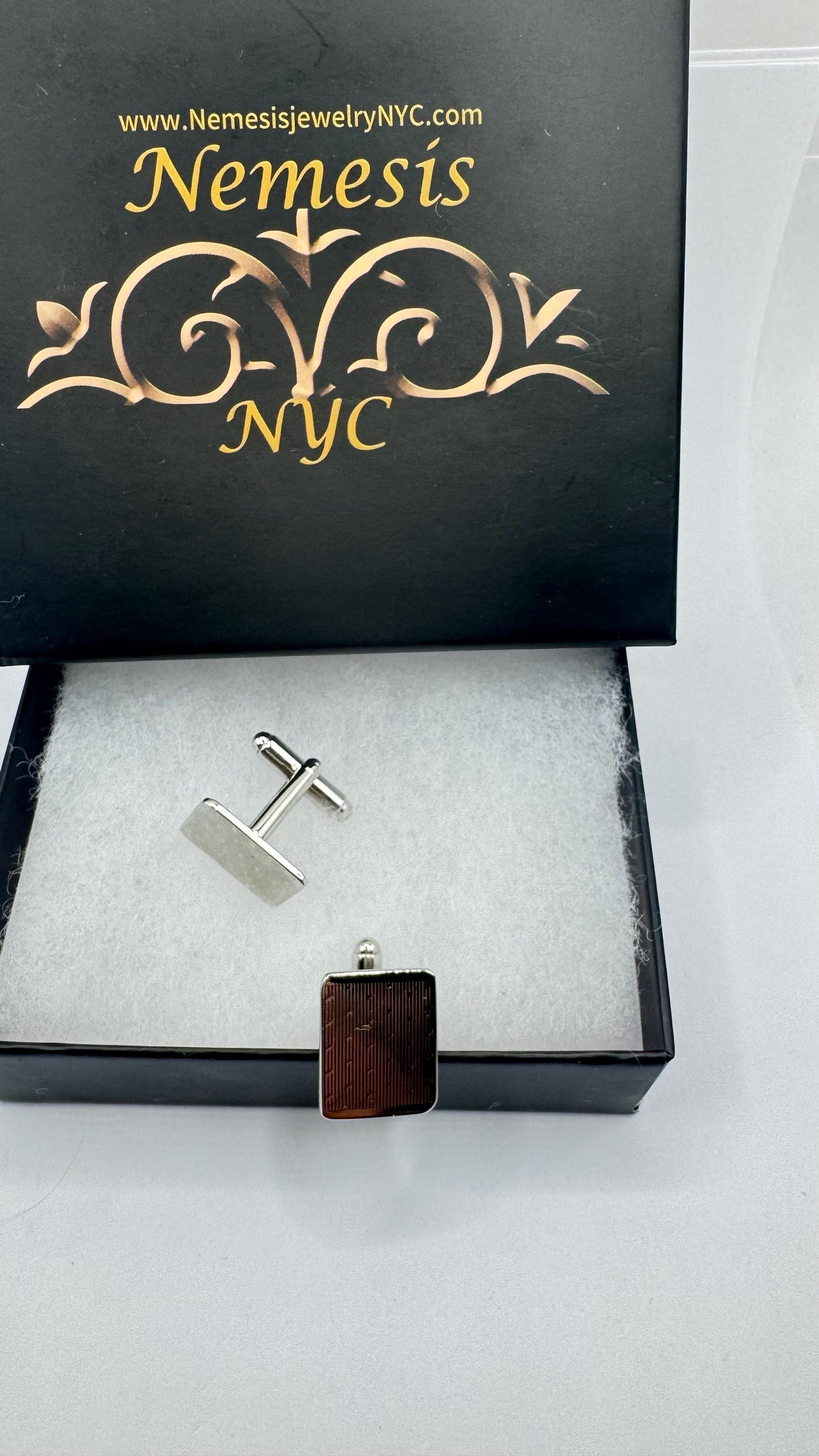 Vintage Golden Monogram Innitial Cuff Links