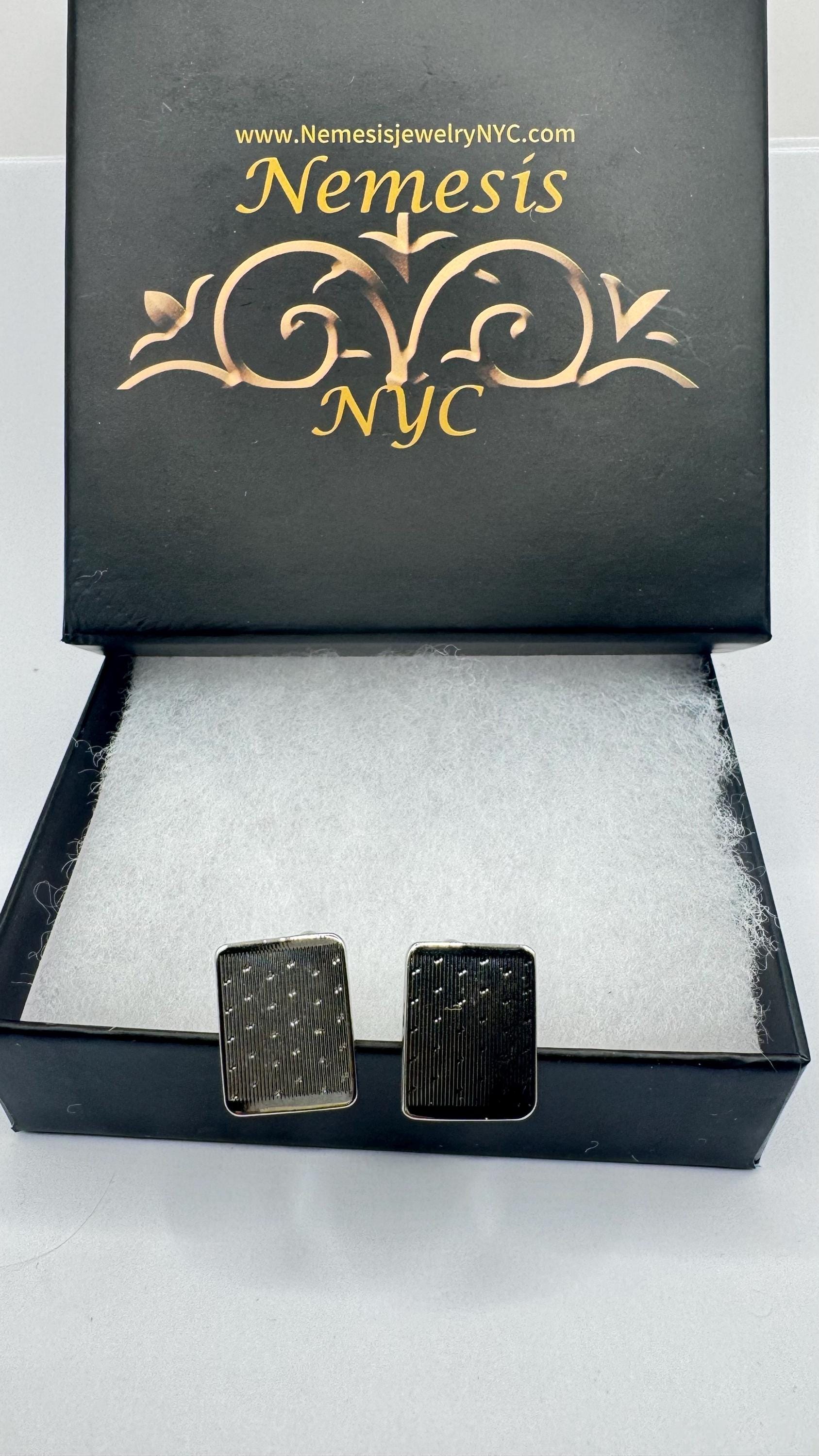 Vintage Golden Monogram Innitial Cuff Links