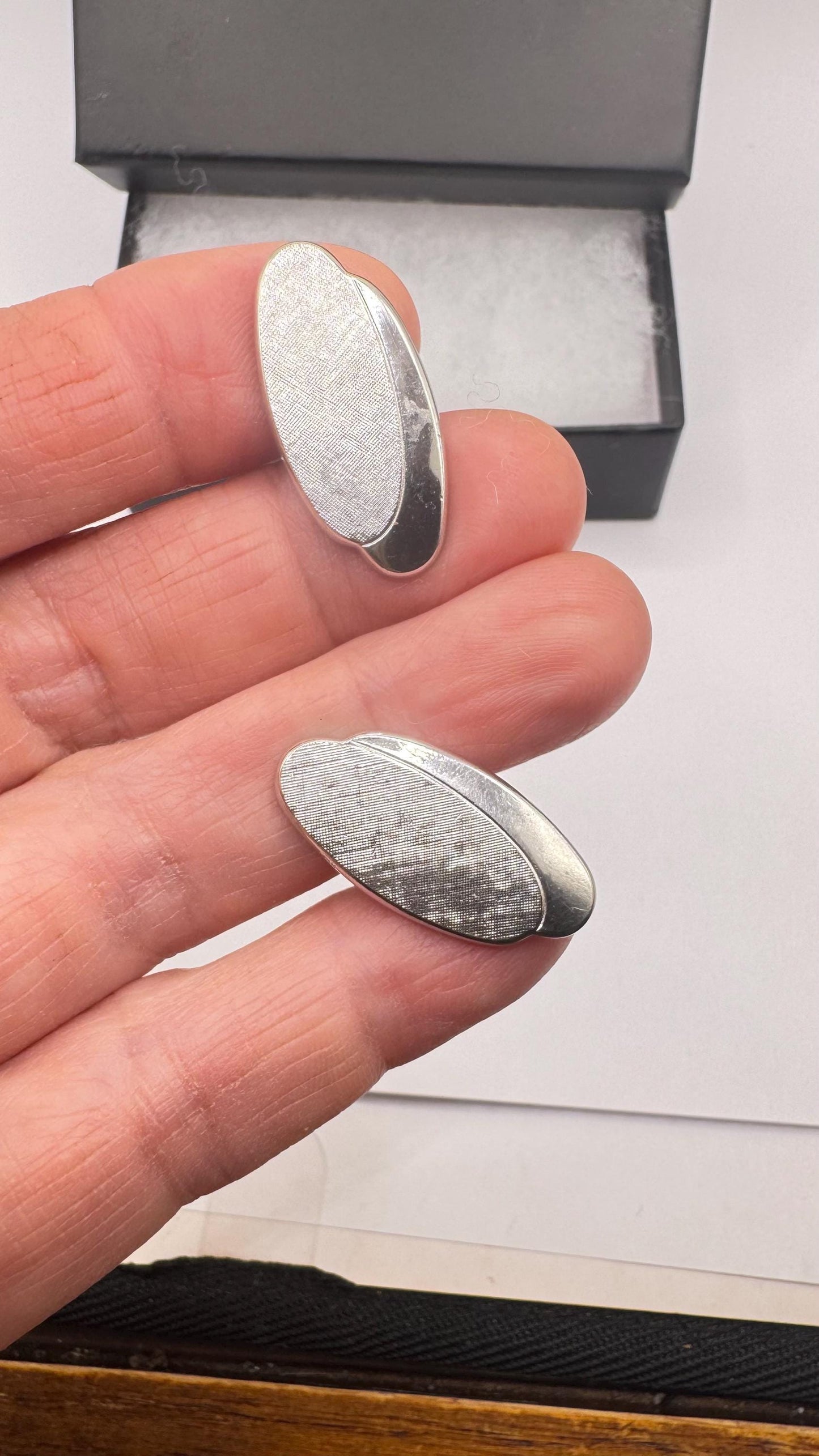 Vintage Golden Monogram Innitial Cuff Links