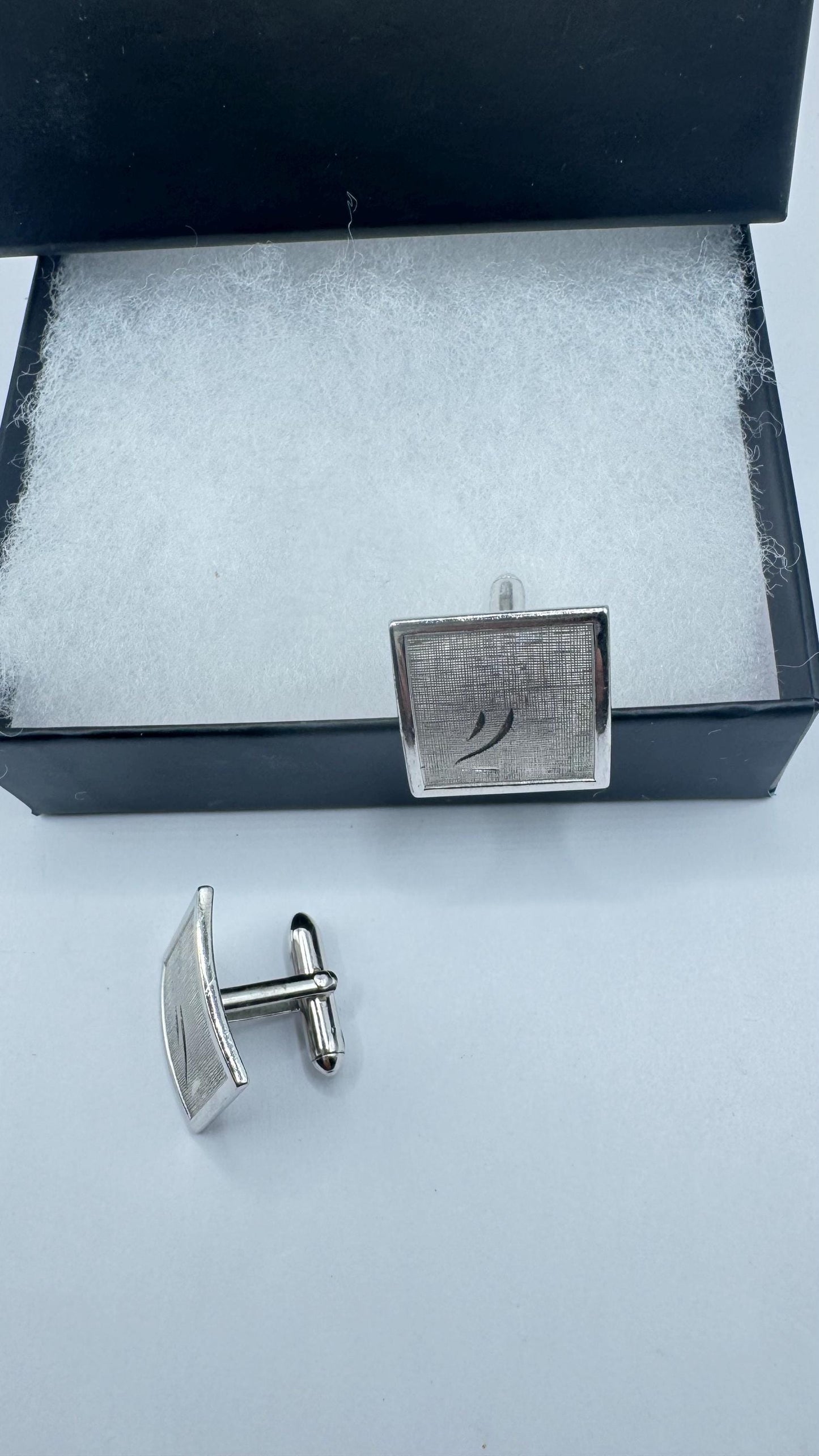 Vintage Golden Monogram Innitial Cuff Links