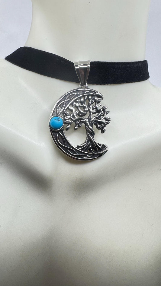 Vintage Silver Stainless Steel Dragonfly Choker Necklace