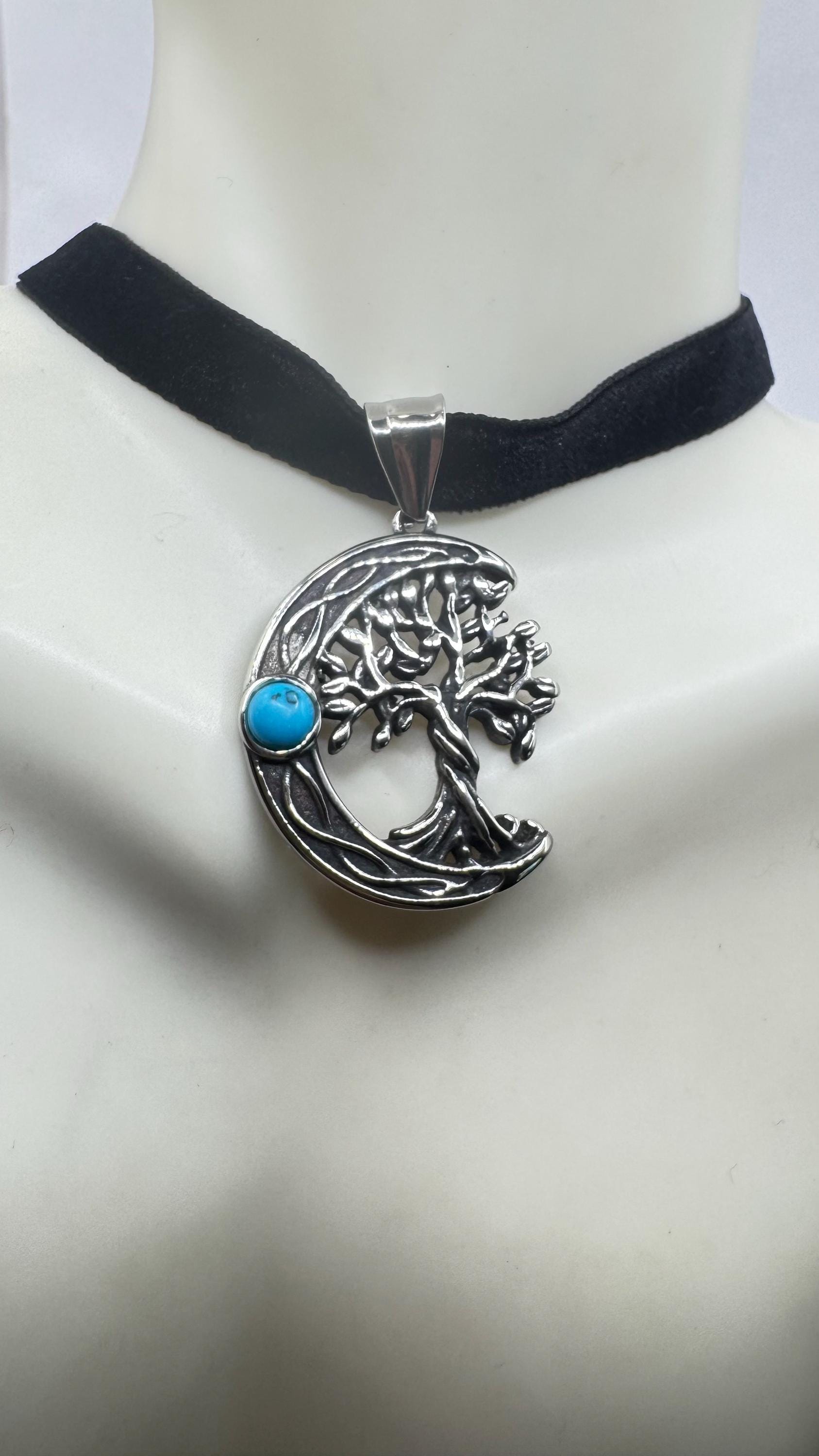 Vintage Silver Stainless Steel Dragonfly Choker Necklace