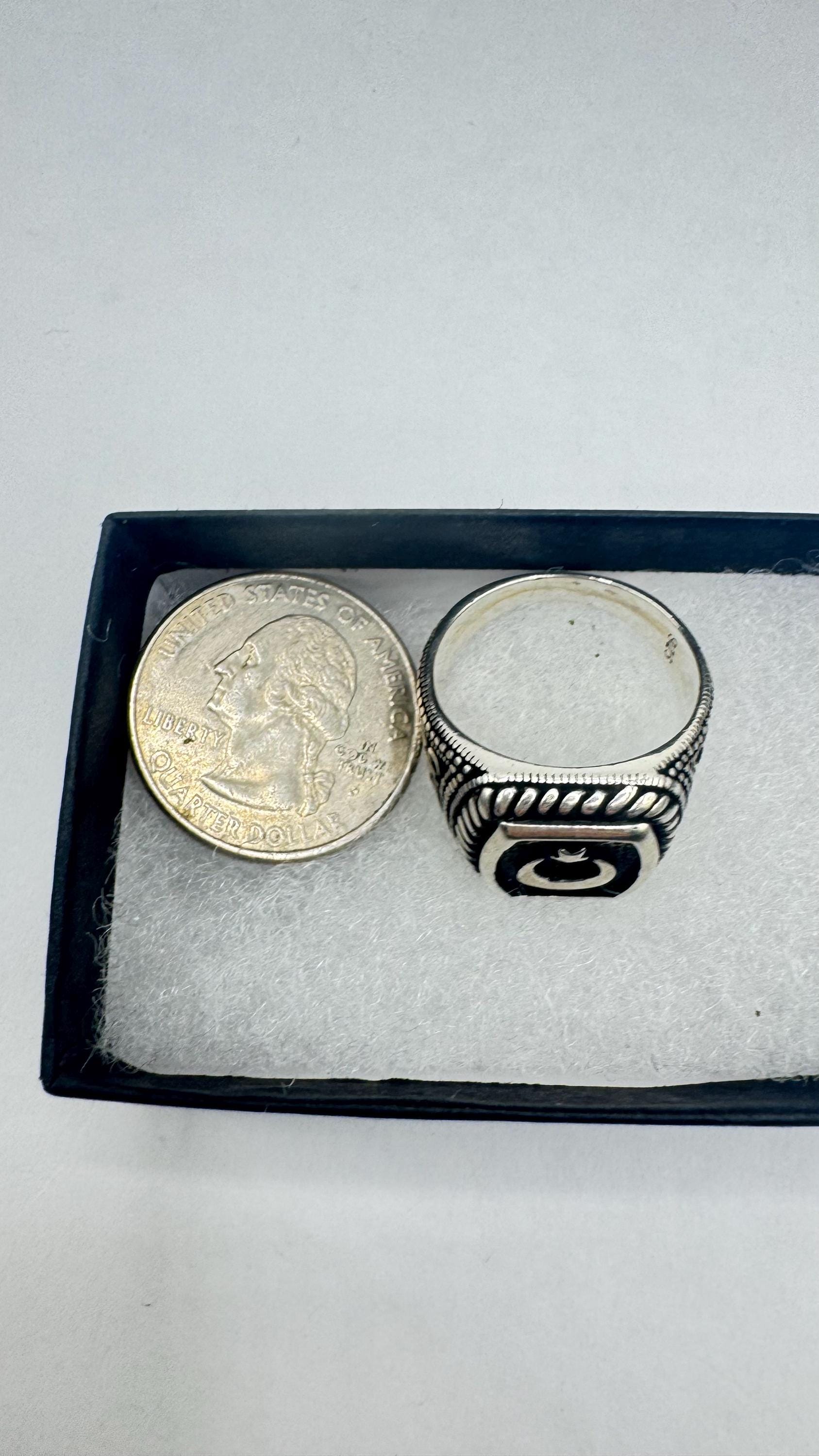 Vintage Star of Islam 925 Sterling Silver Ring