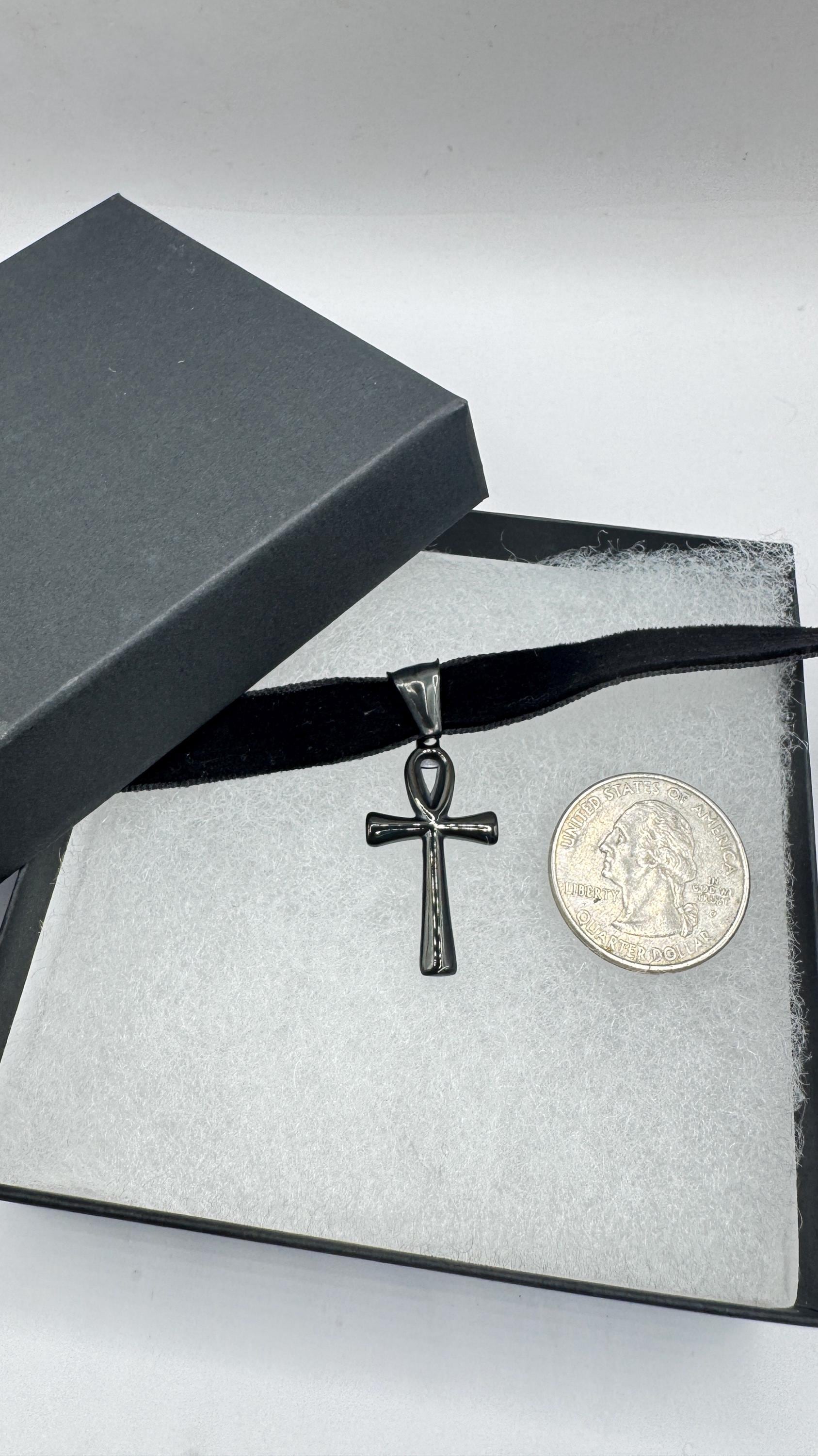 Egyptian Ankh Pendant Choker