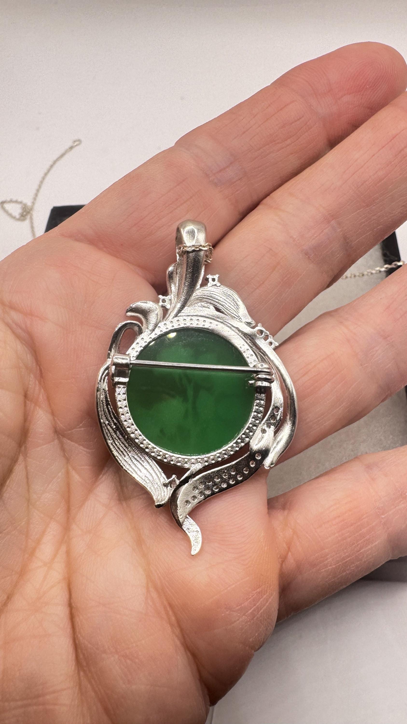 Vintage Rose Flower Cameo 925 Sterling Silver Necklace Choker