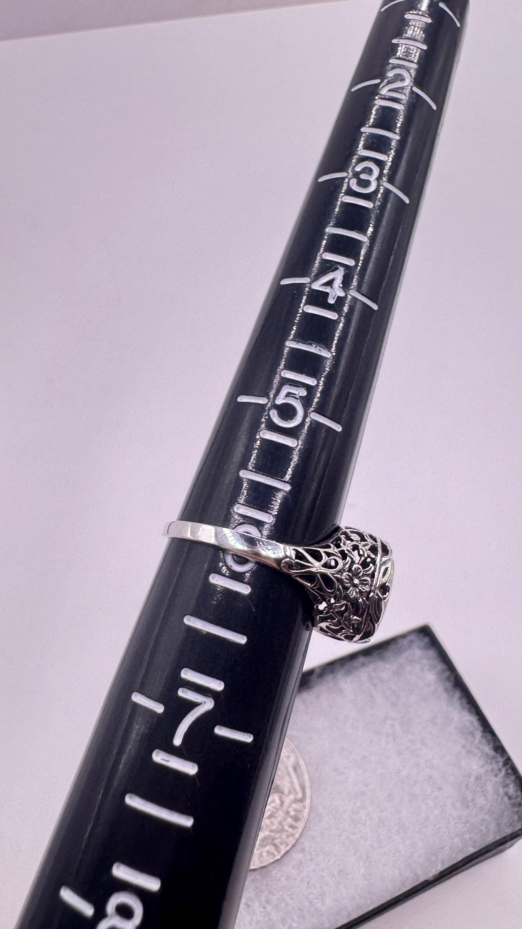 Vintage White Fire Opal Ring 925 Sterling Silver