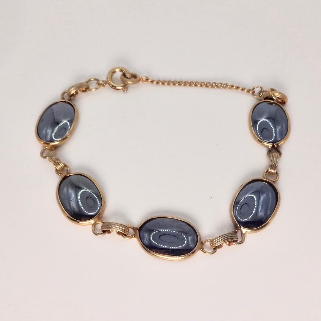 Vintage Hemite Bracelet Golden filled