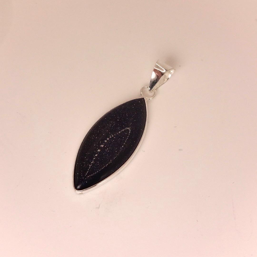 Vintage Black Sandstone silver collar necklace choker