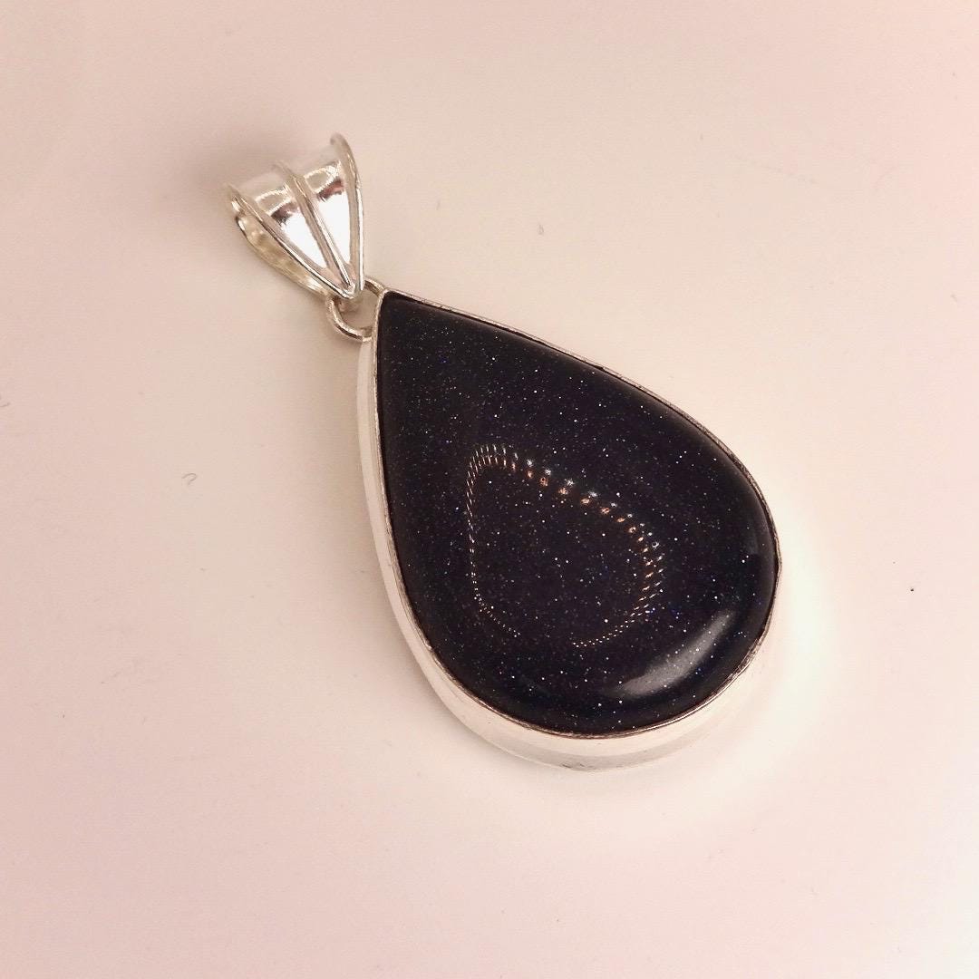 Vintage Black Sandstone silver collar necklace choker