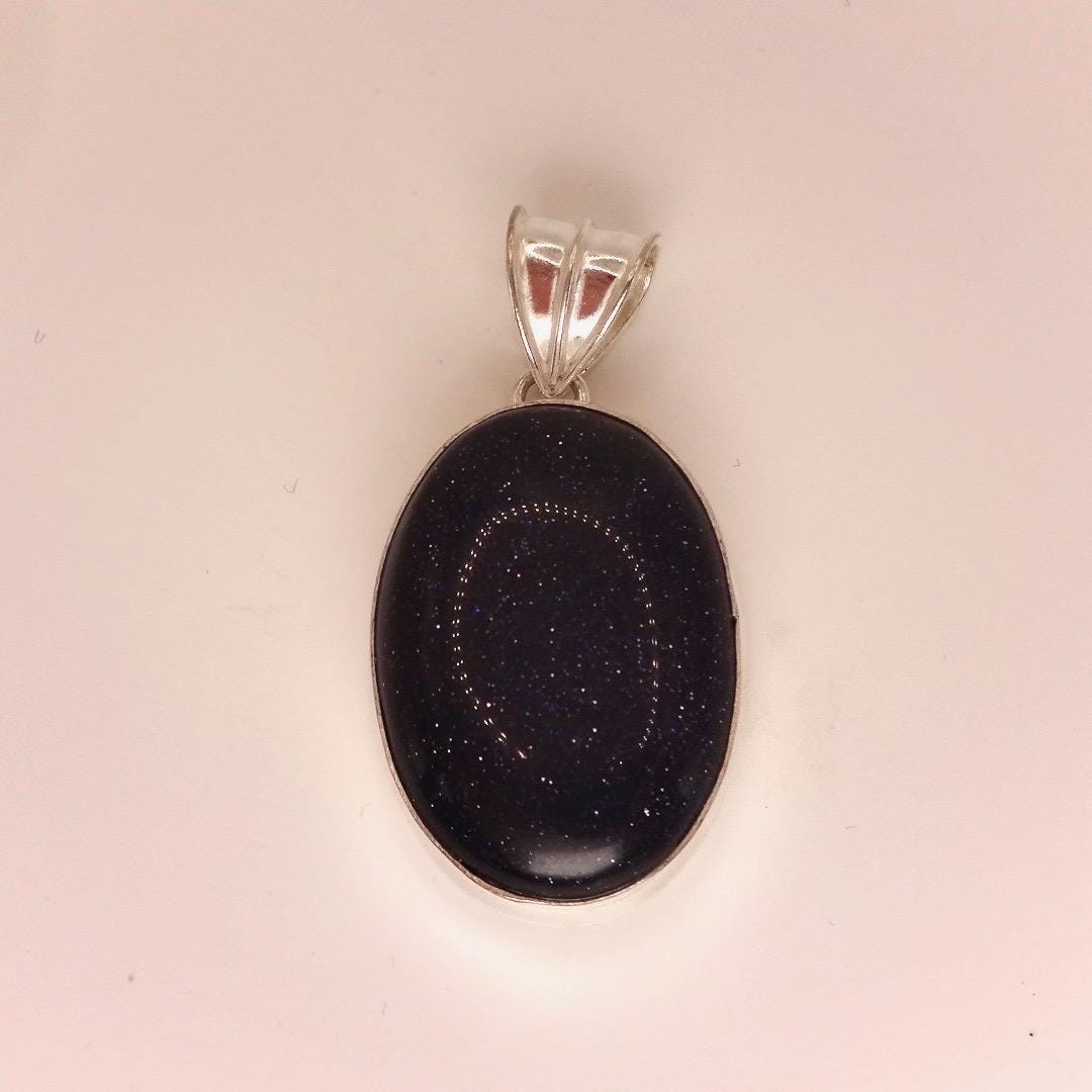 Vintage Black Sandstone silver collar necklace choker