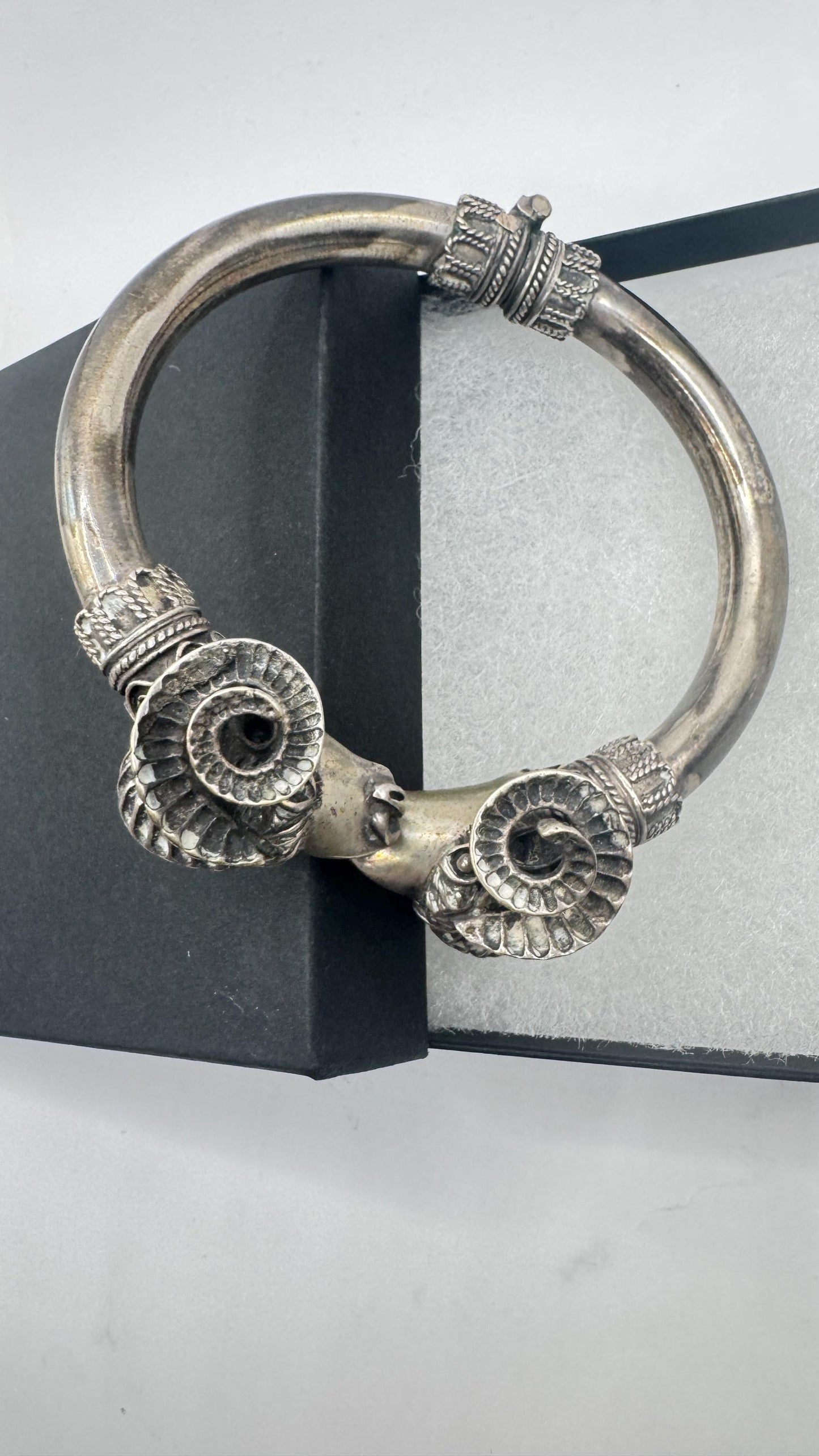Vintage Butterfly 925 Sterling Silver Cuff Bangle Bracelet