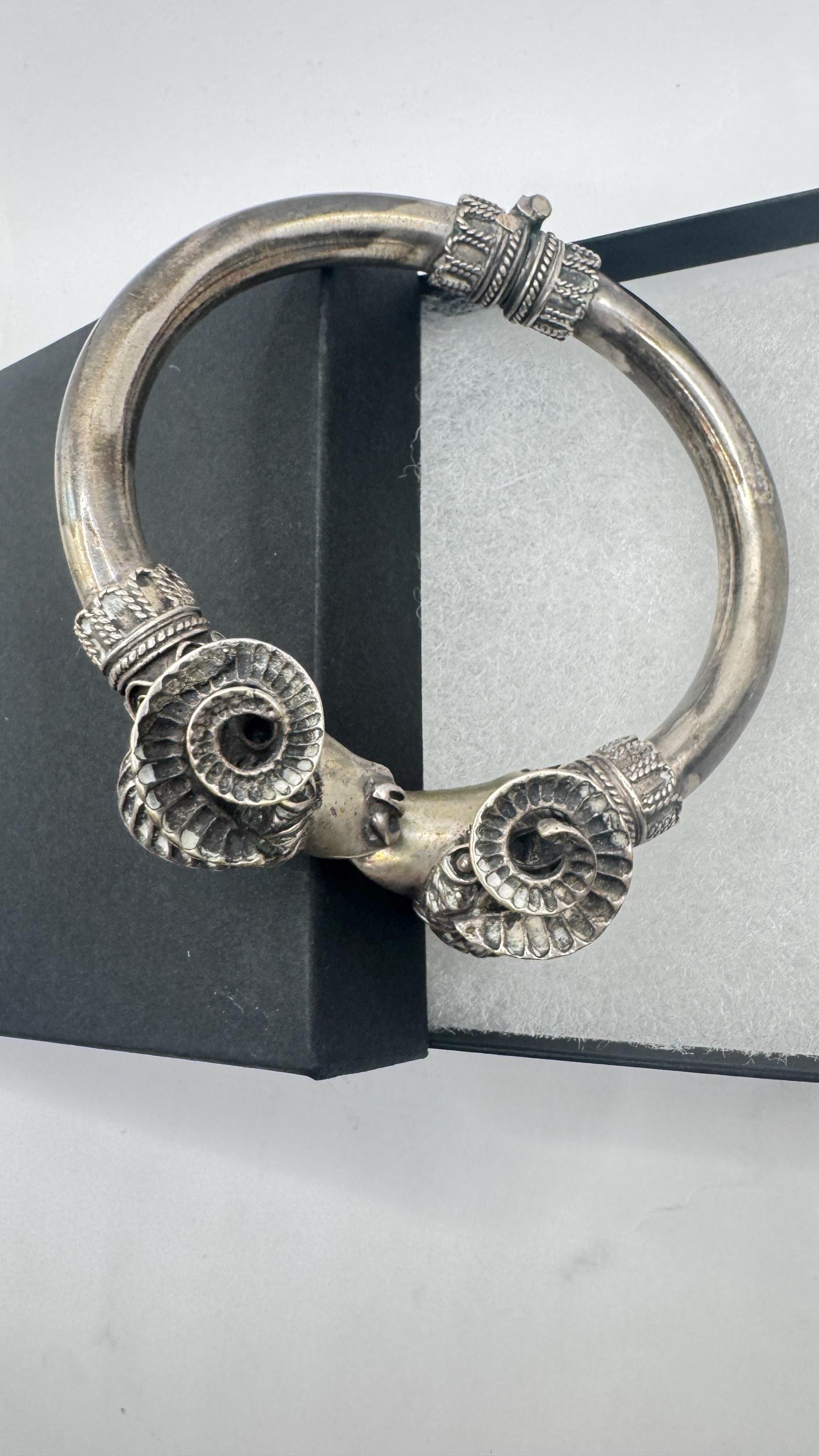 Vintage Butterfly 925 Sterling Silver Cuff Bangle Bracelet
