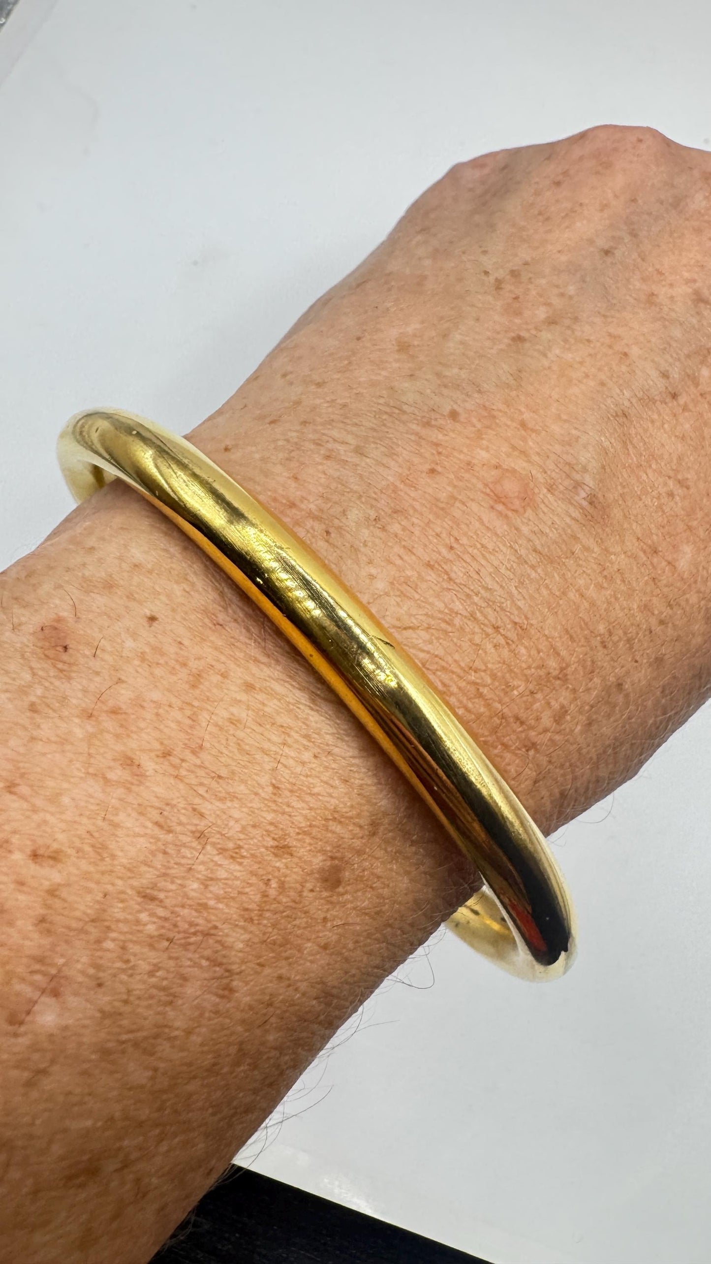 Vintage Bangle Bracelet Gold filled