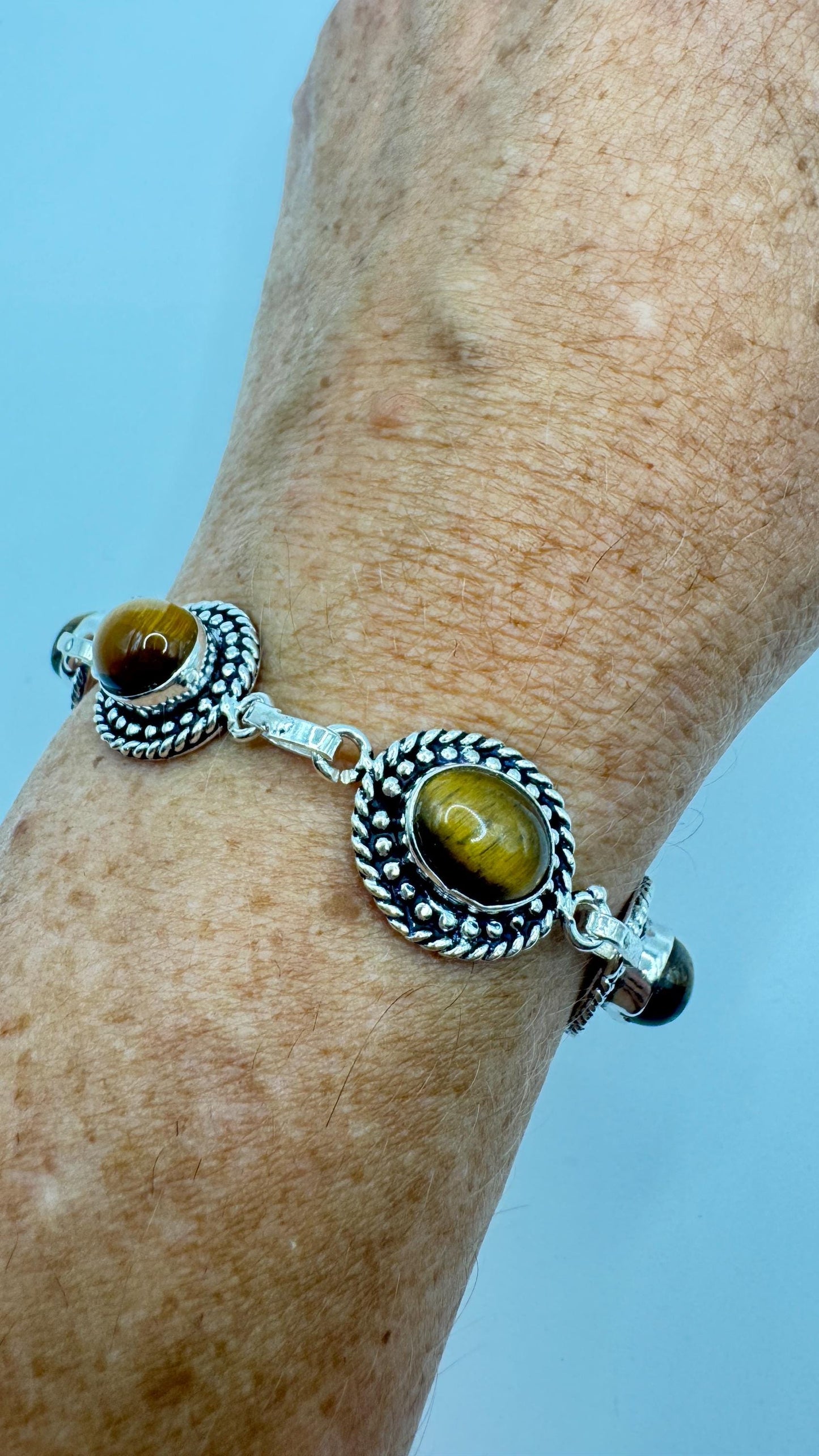 Vintage tigers eye Bracelet