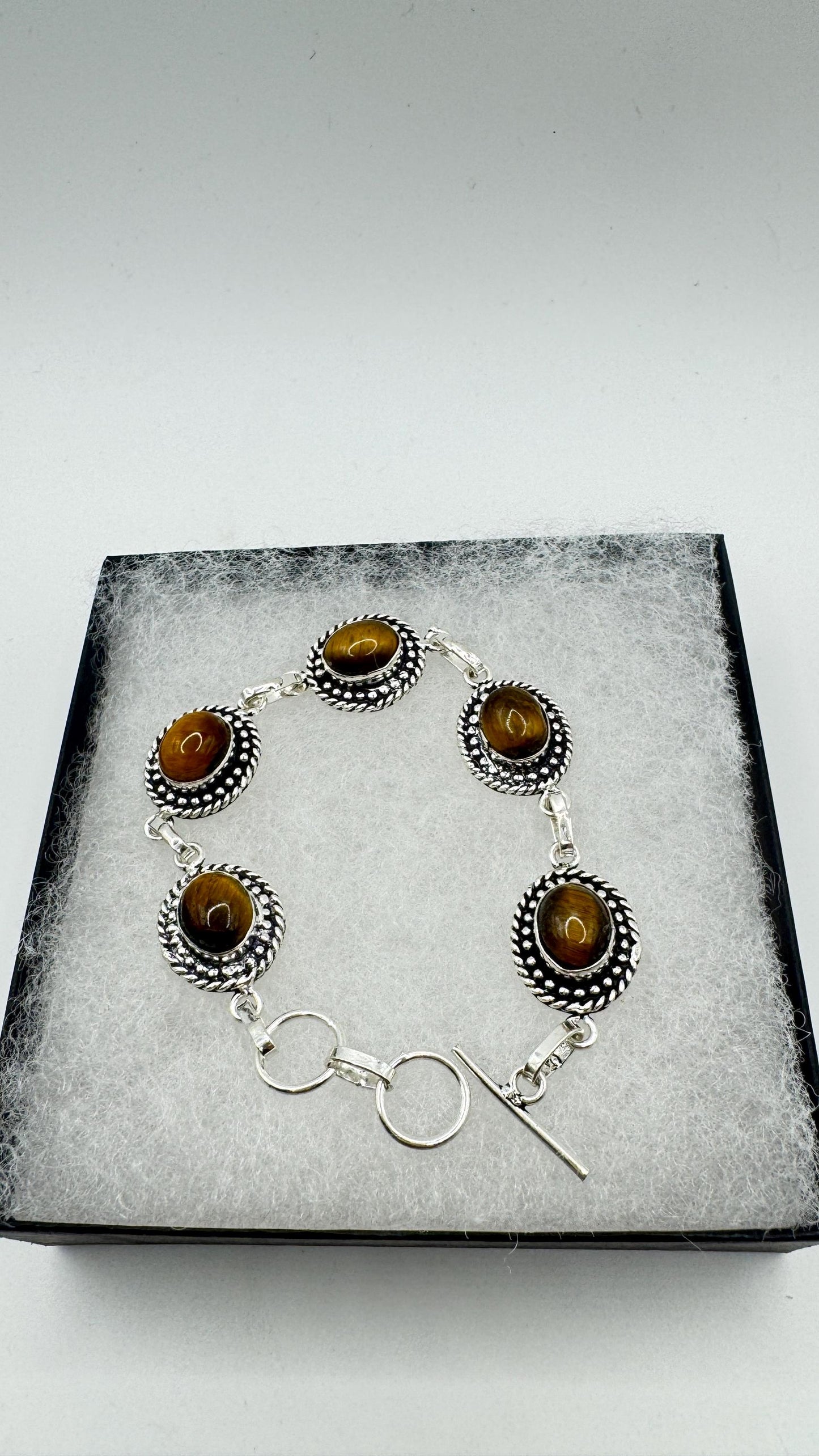 Vintage tigers eye Bracelet