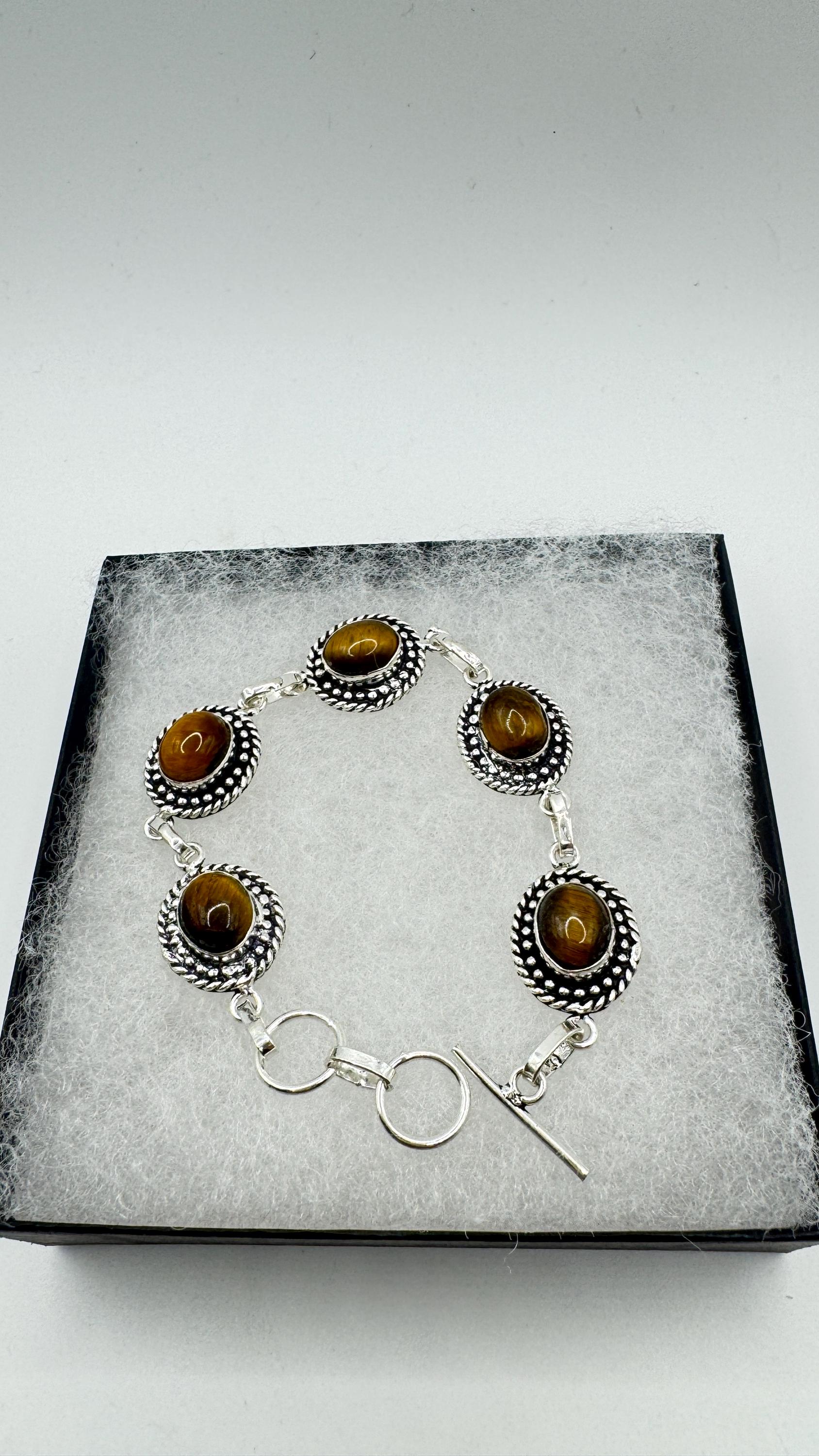 Vintage tigers eye Bracelet
