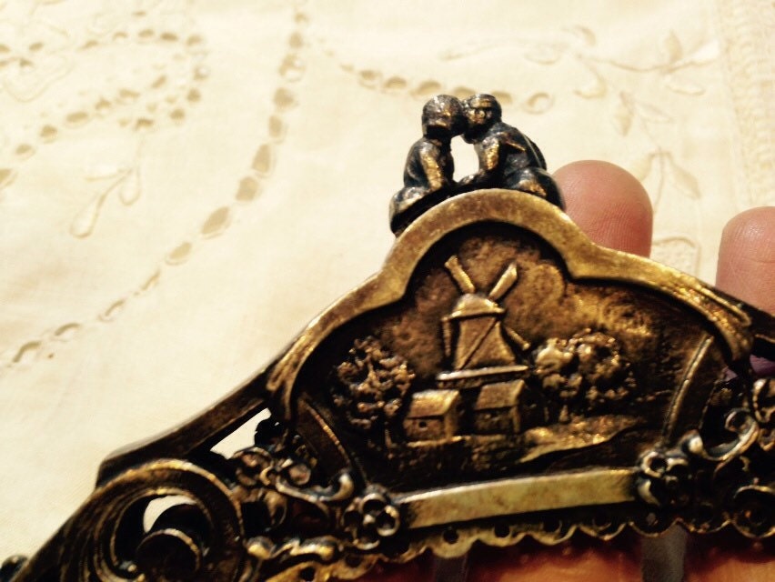 Vintage Victorian Sterling Silver Hand Bag frame