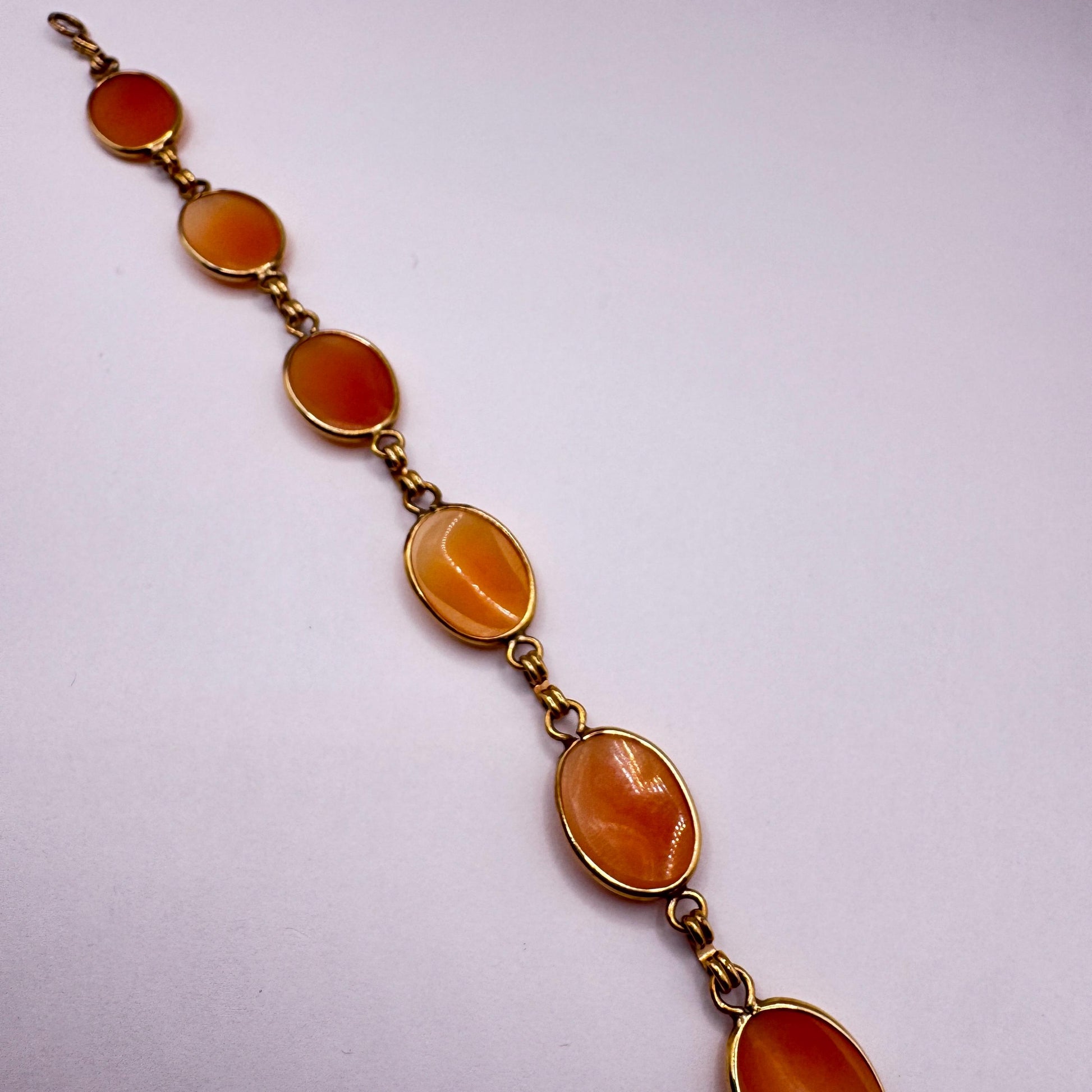 Vintage Cameo Bracelet Gold Filled