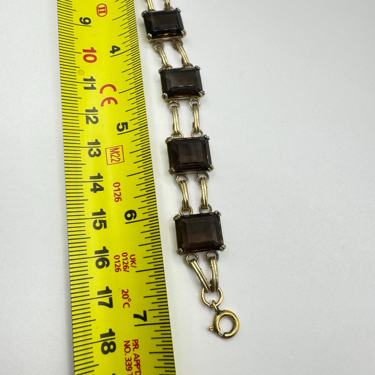 Vintage Goldstone Bracelet Gold filled