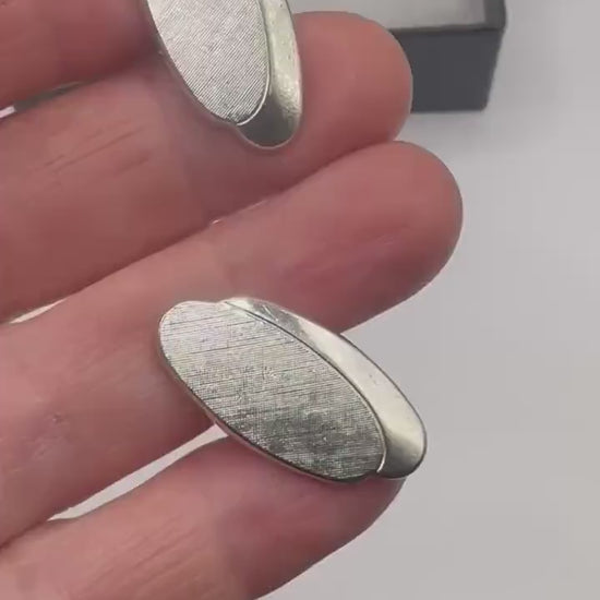 Vintage Golden Monogram Innitial Cuff Links