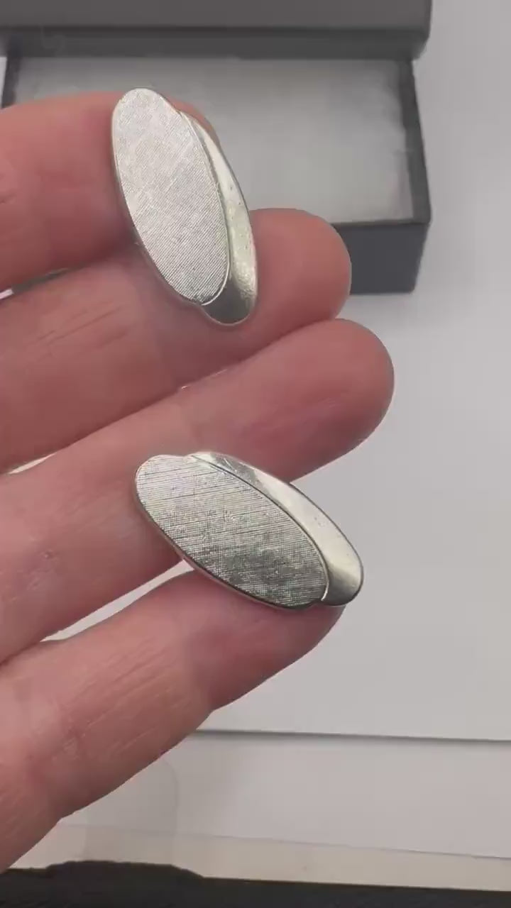 Vintage Golden Monogram Innitial Cuff Links